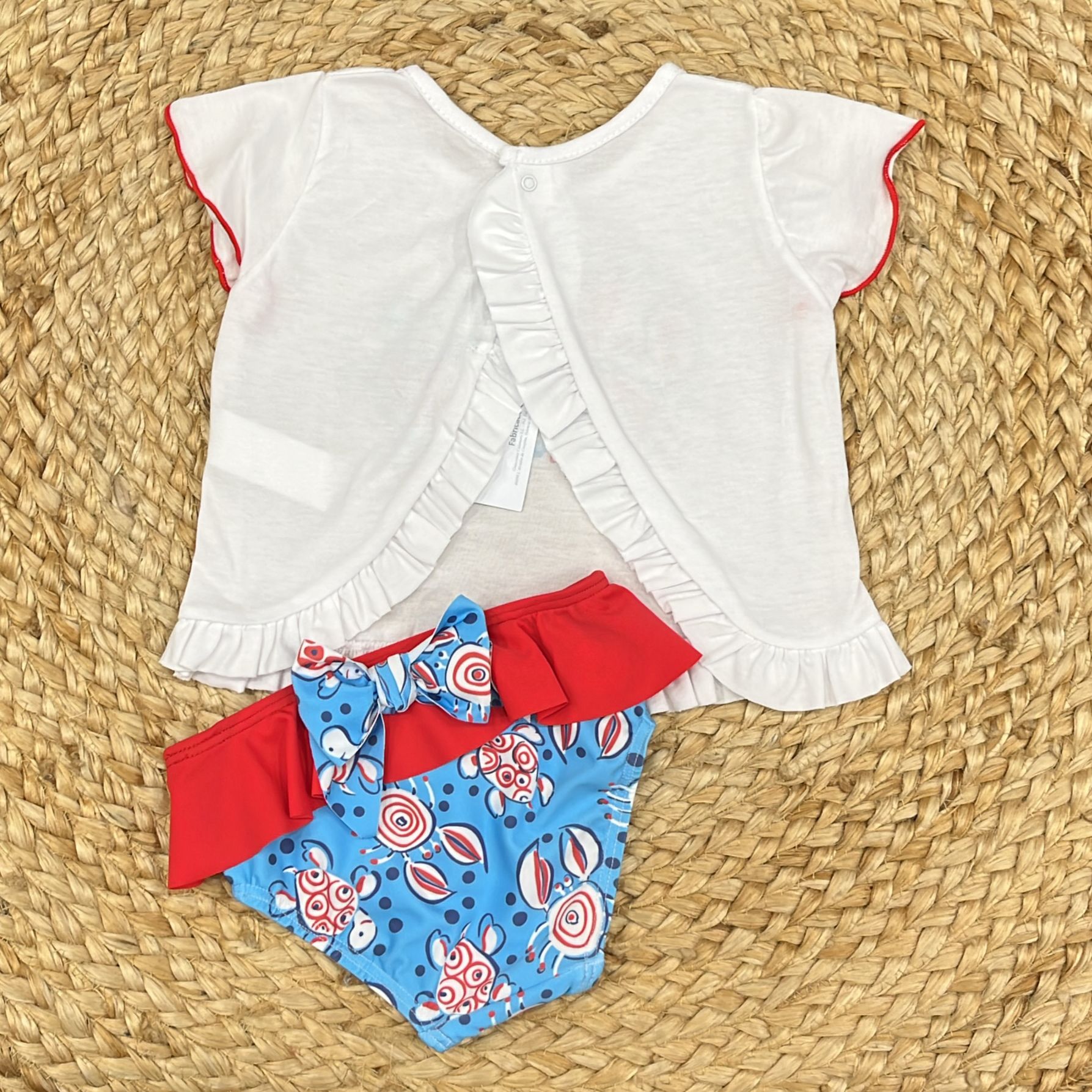 Calamaro T-shirt con costumino Animali del Mare - Anima Kids