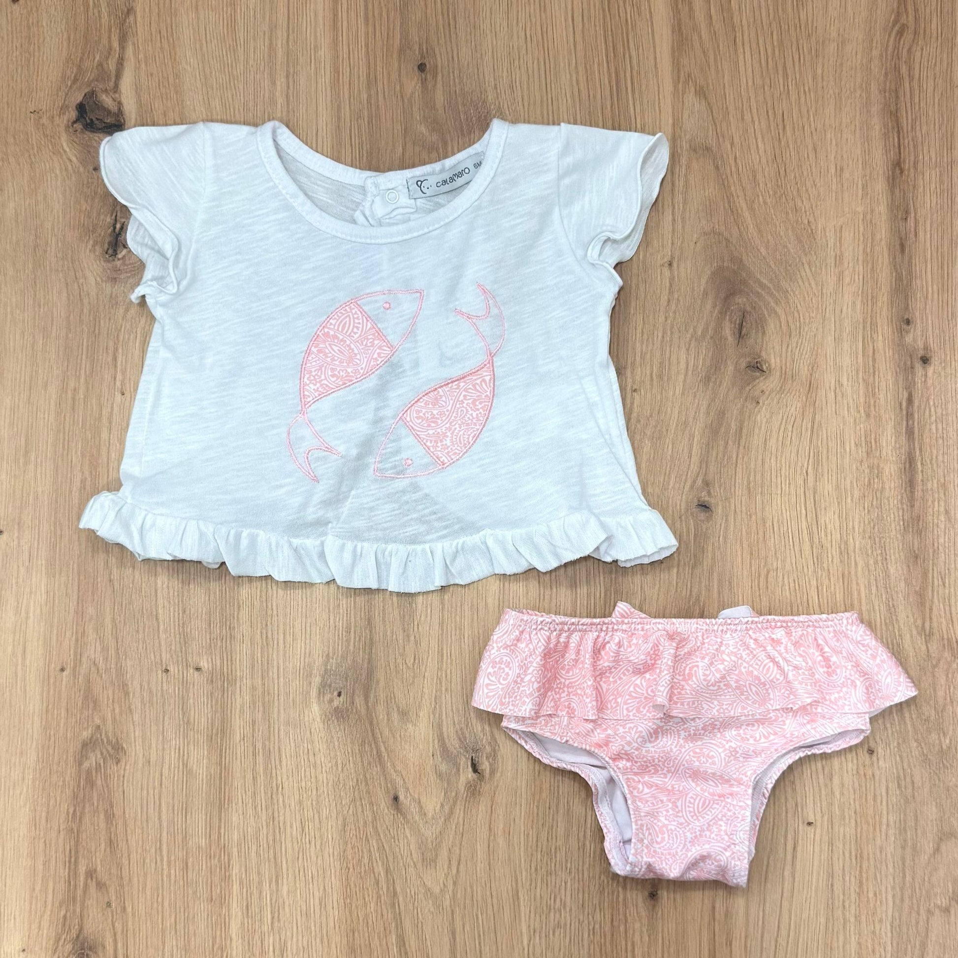 Calamaro t-shirt e costumino - Anima Kids