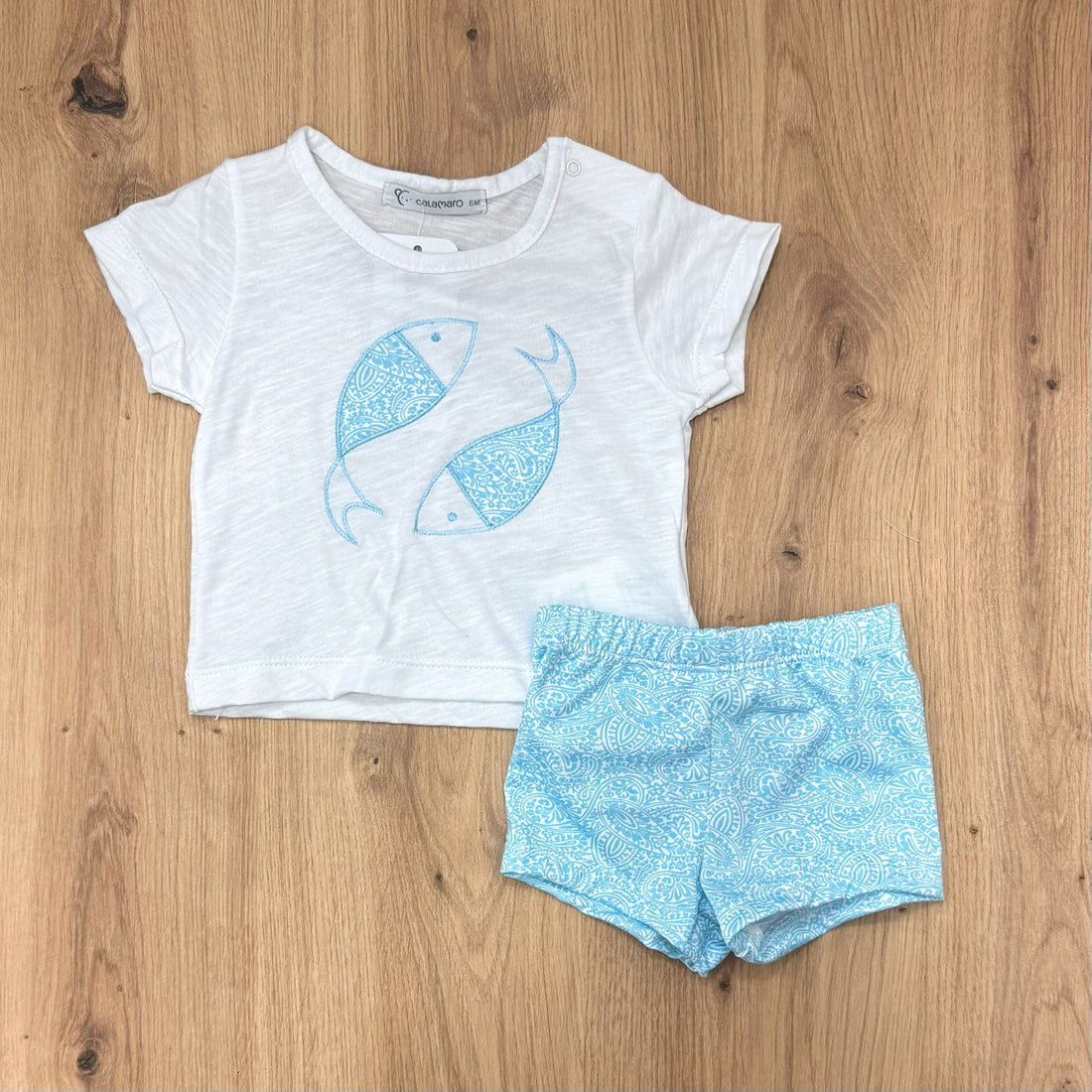Calamaro t-shirt e costumino - Anima Kids