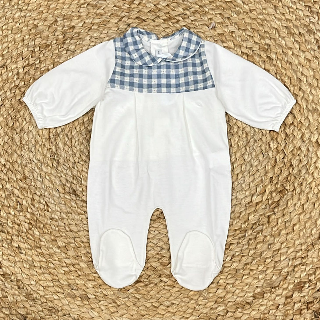 Calamaro Tutina in cotone in Vichy - Anima Kids