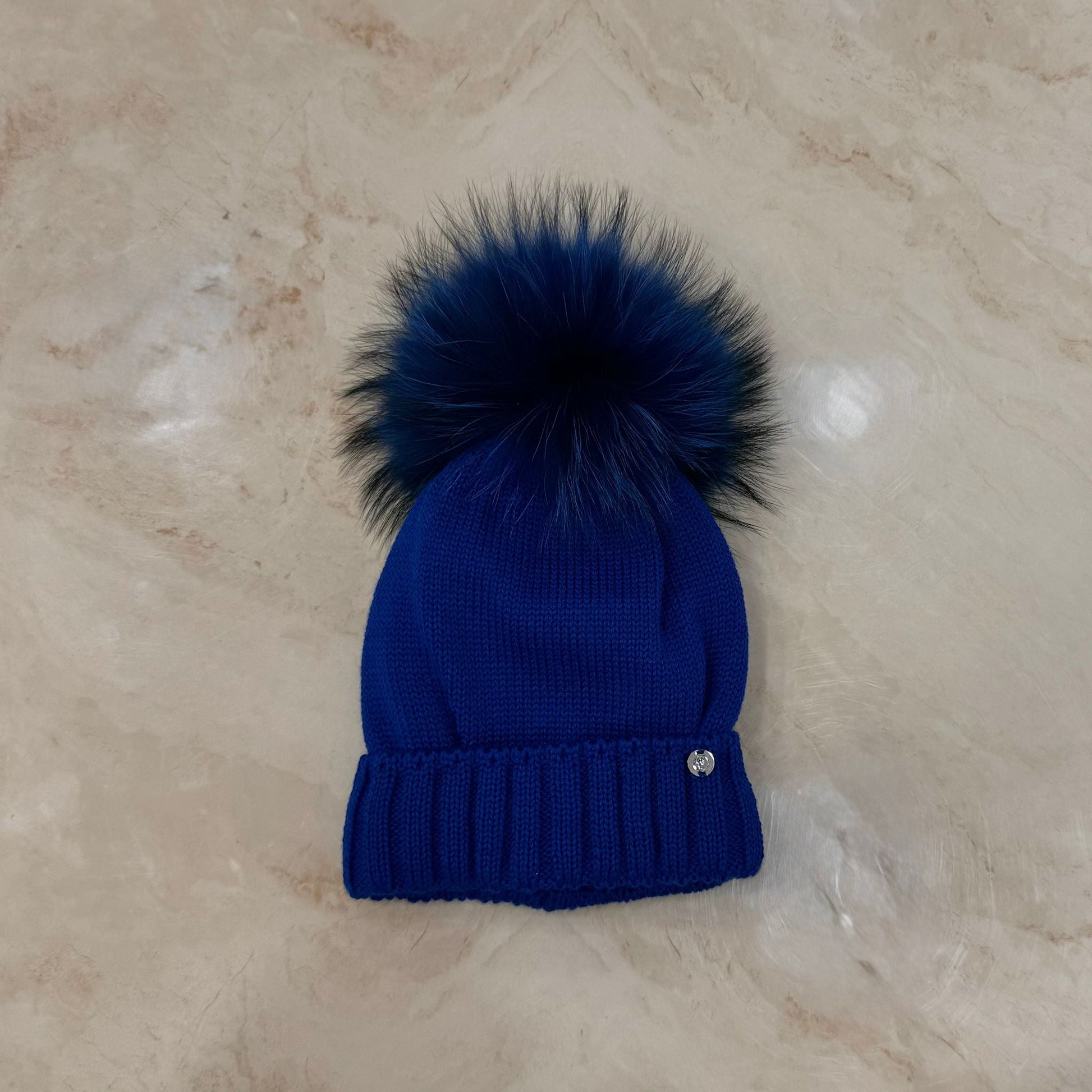 Cappellino con pom pom in volpe - Anima Kids