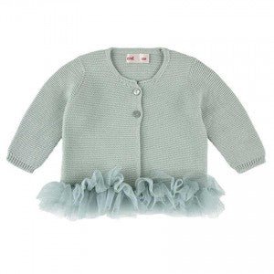 Cardigan condor in filo con toulle - Anima Kids