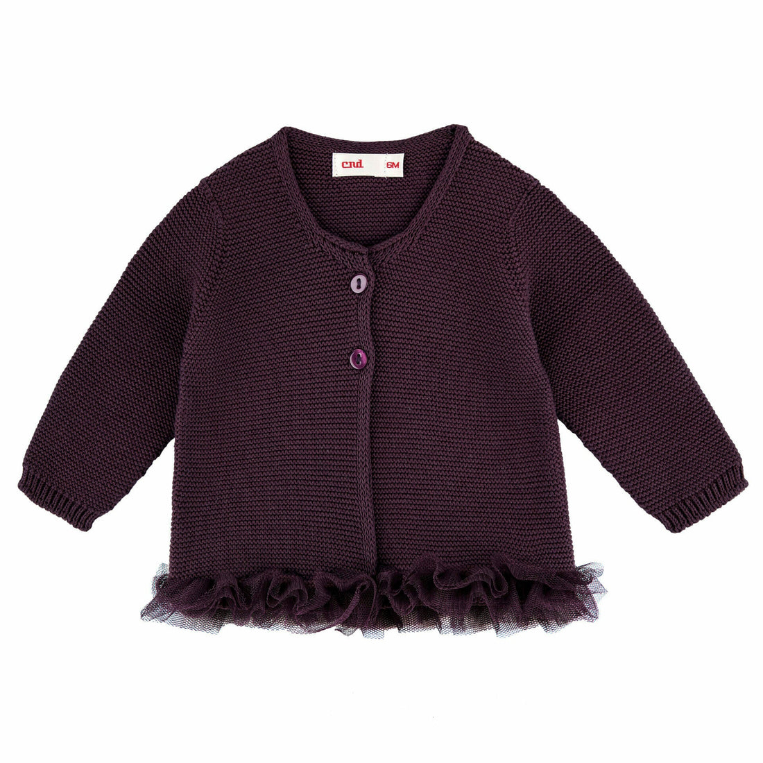 Cardigan condor in filo con toulle - Anima Kids