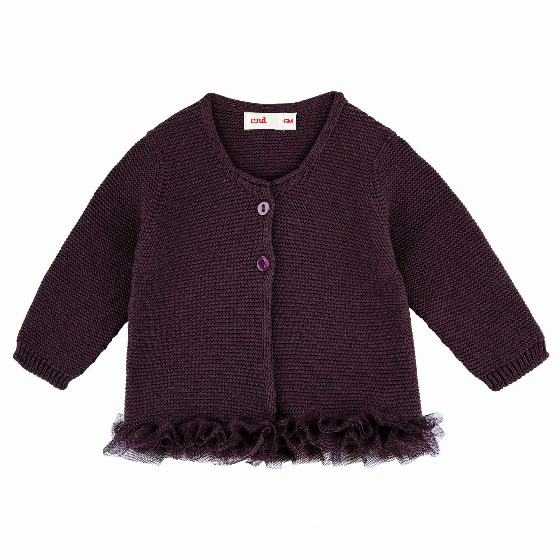 Cardigan condor in filo con toulle - Anima Kids