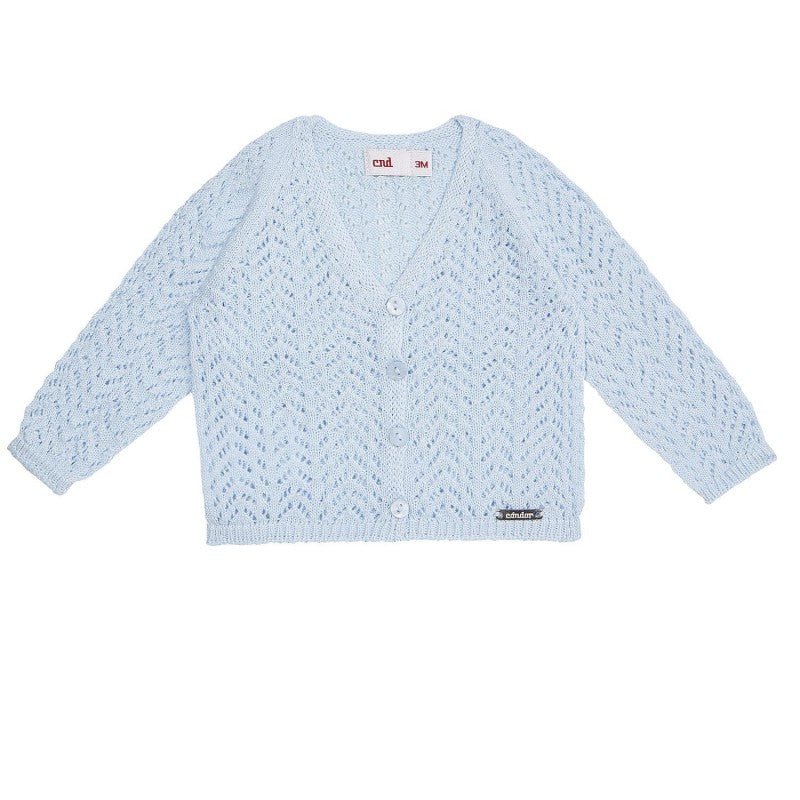 Cardigan condor in filo traforato - Anima Kids
