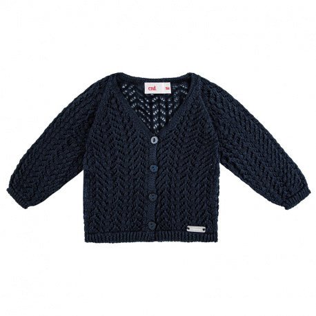 Cardigan condor in filo traforato - Anima Kids