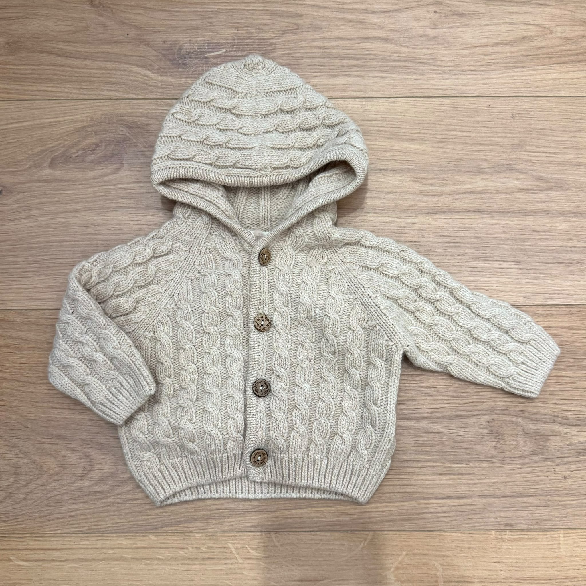 Wedoble cardigan in lana