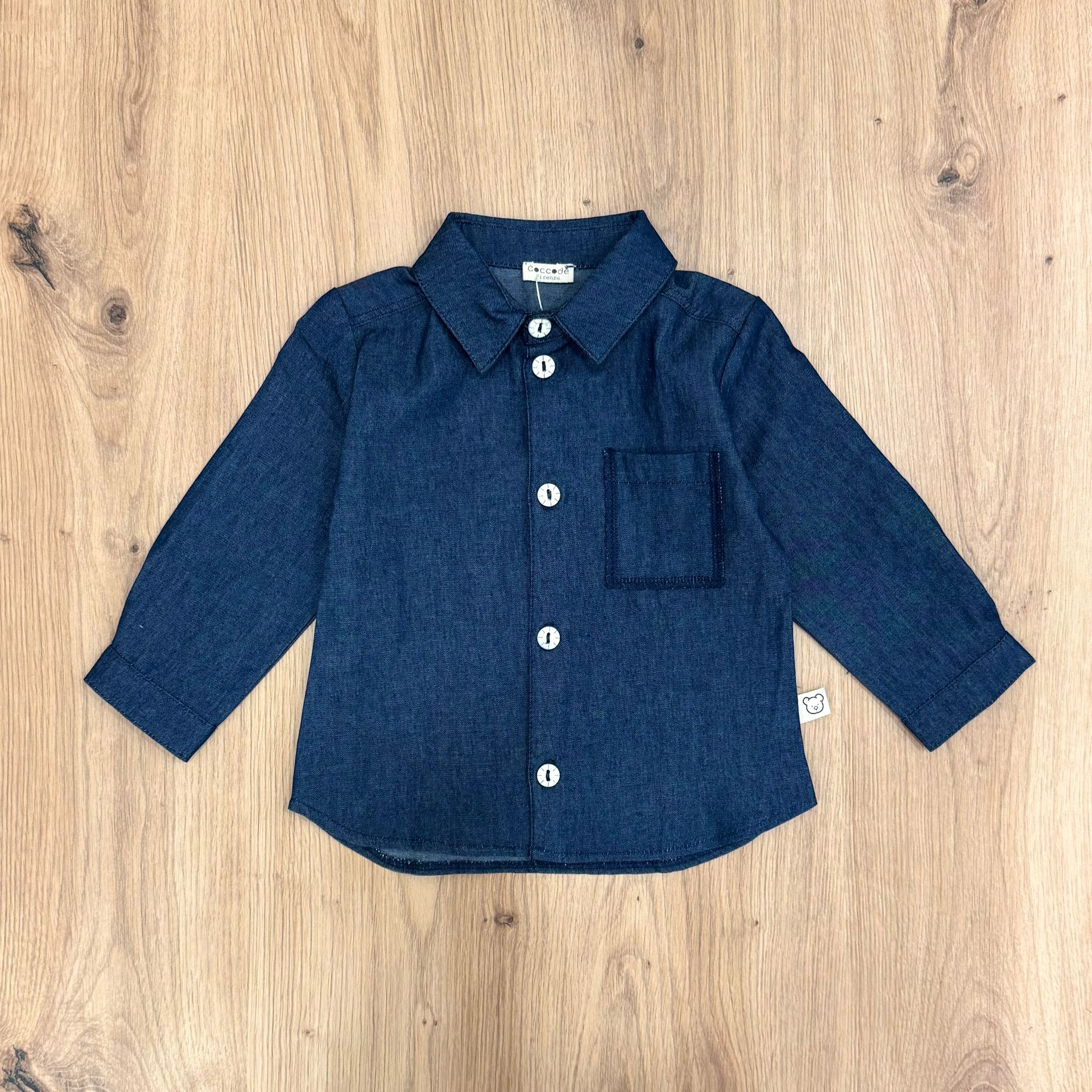 Coccodè Firenze Camicina in chambray - Anima Kids