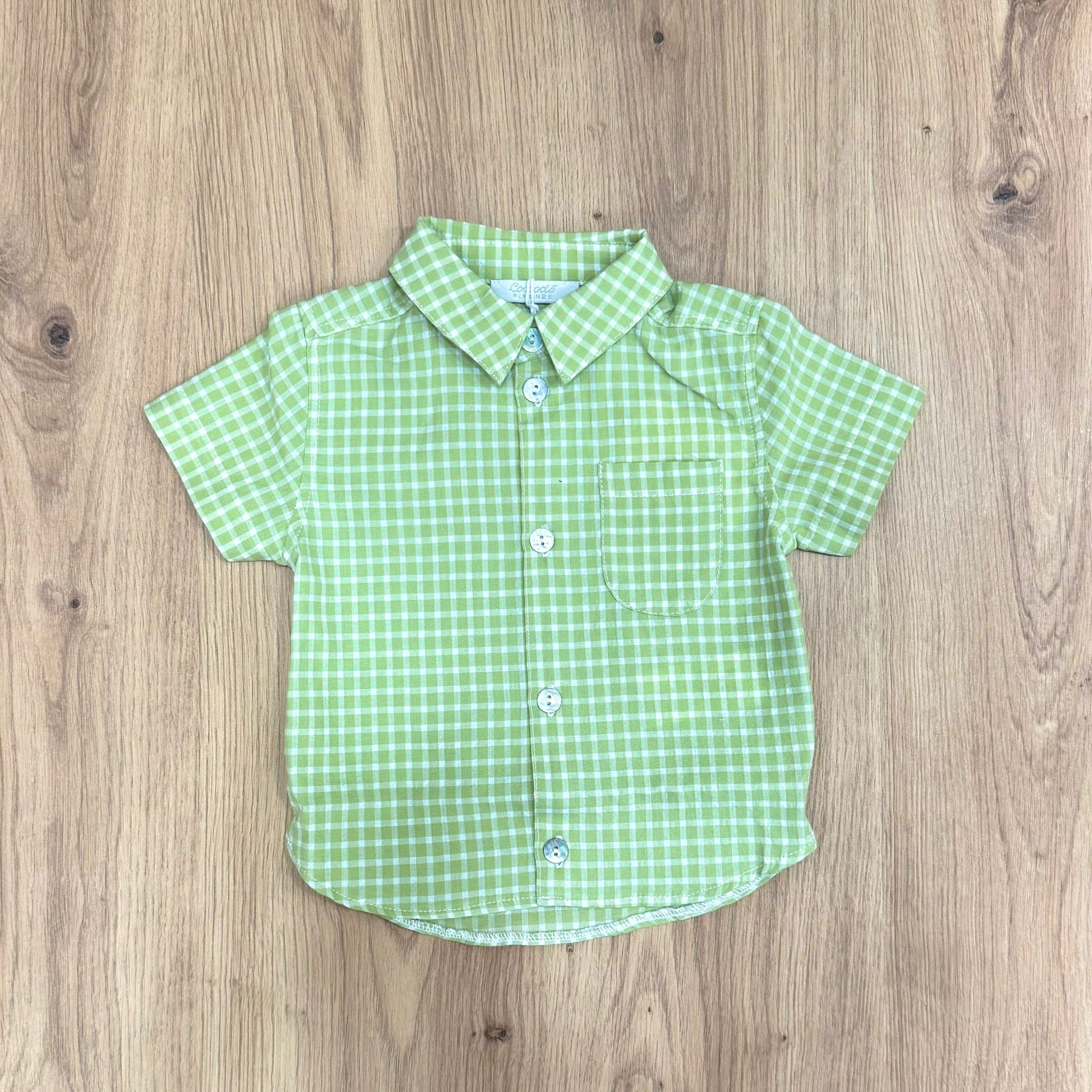 Coccodè Firenze camicina in vichy - Anima Kids