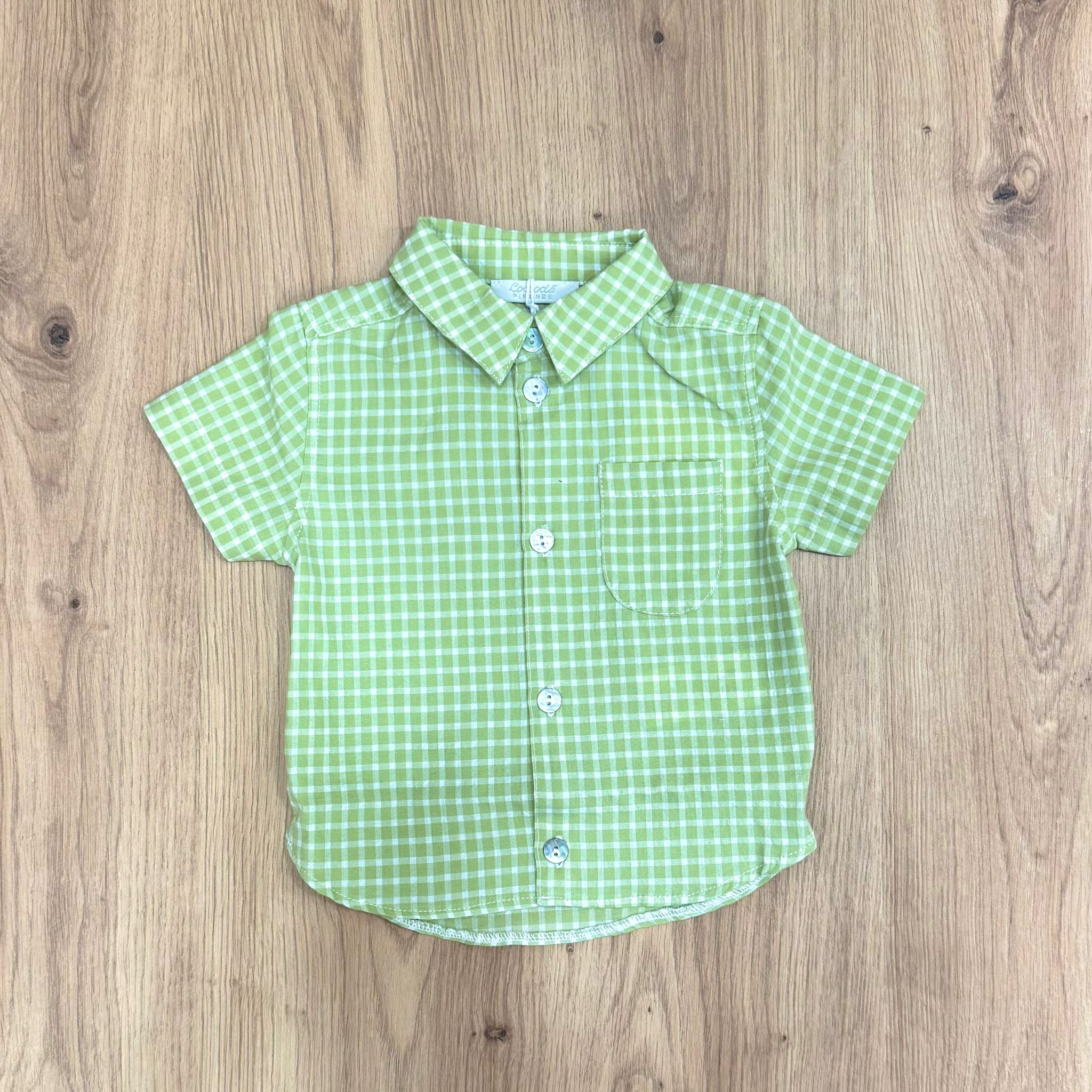 Coccodè Firenze camicina in vichy - Anima Kids