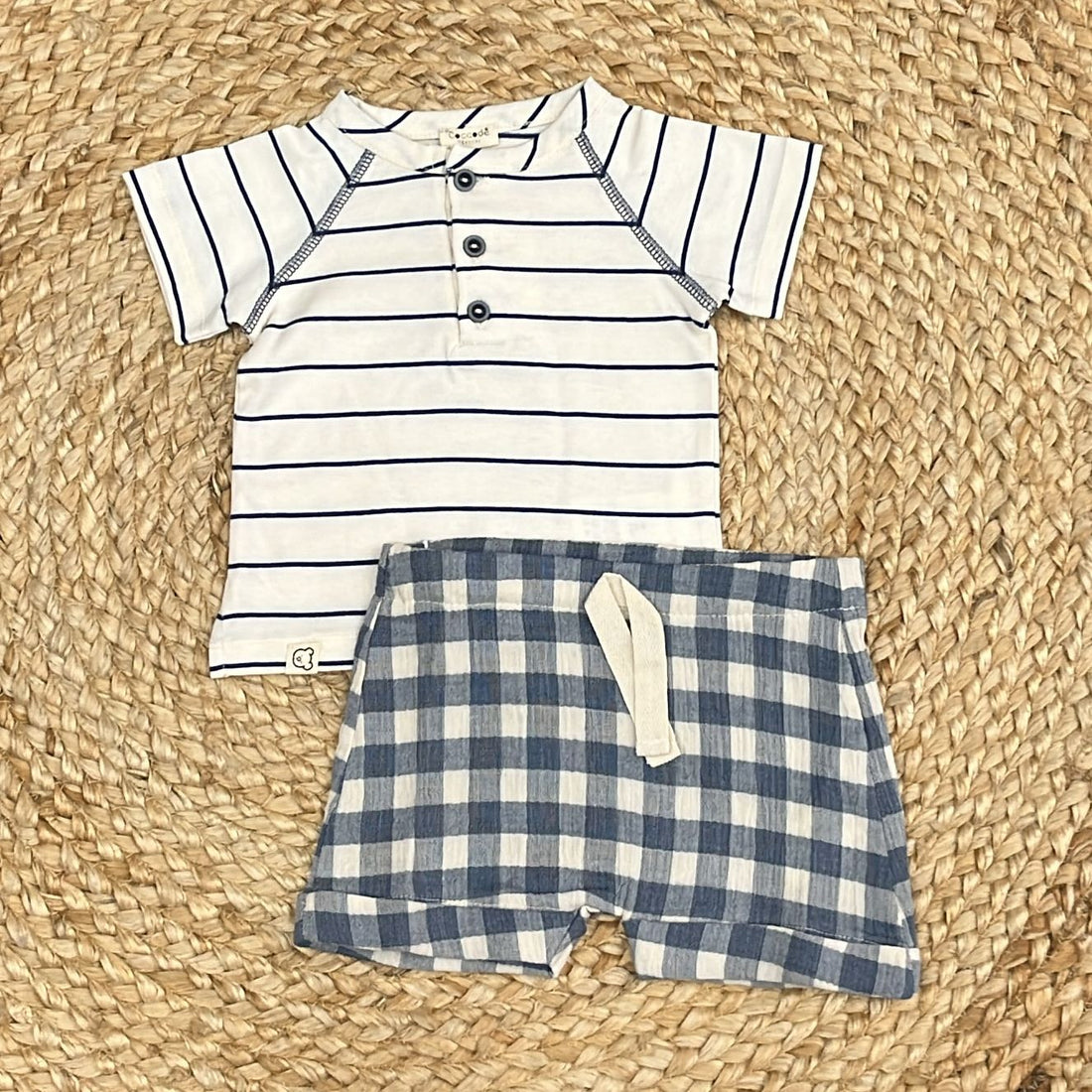 Coccodè Firenze Completino A quadri - Anima Kids