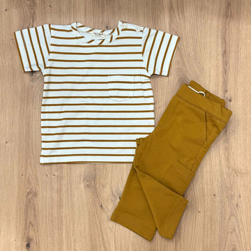 Coccodè Firenze completino a righe - Anima Kids