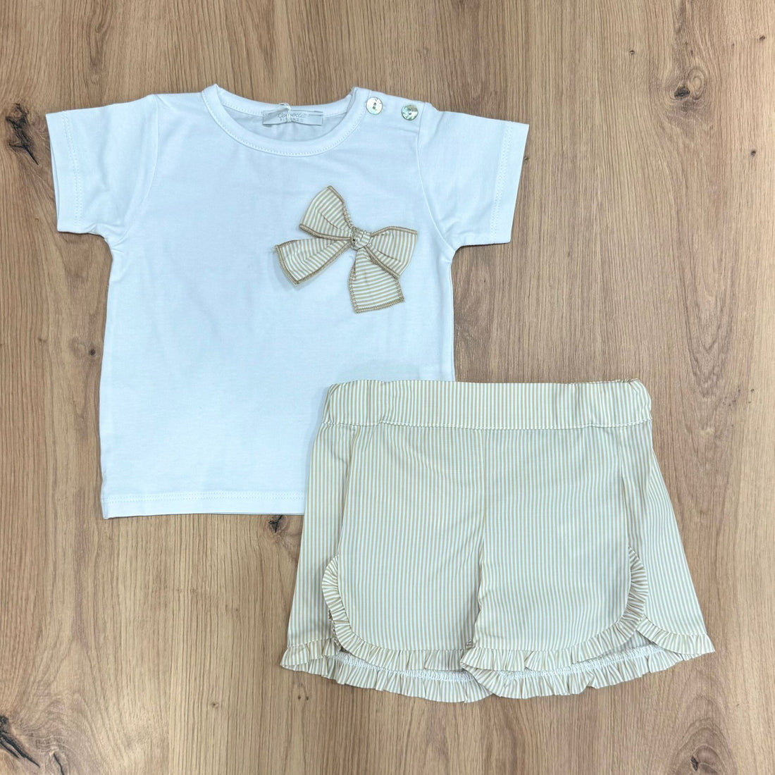 Coccodè Firenze completino a righe - Anima Kids