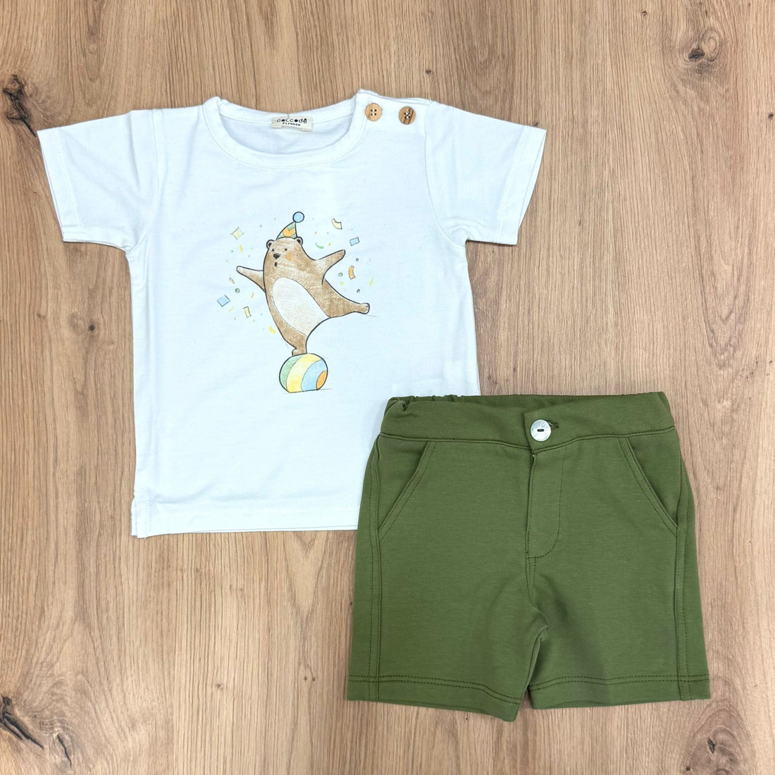 Coccodè Firenze completino in cotone - Anima Kids