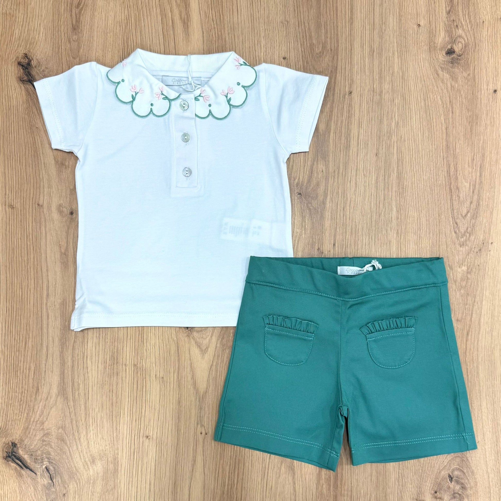 Coccodè Firenze completino in cotone - Anima Kids