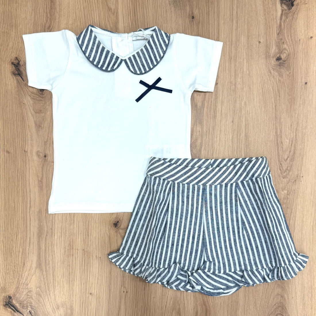 Coccodè Firenze completino in lino - Anima Kids