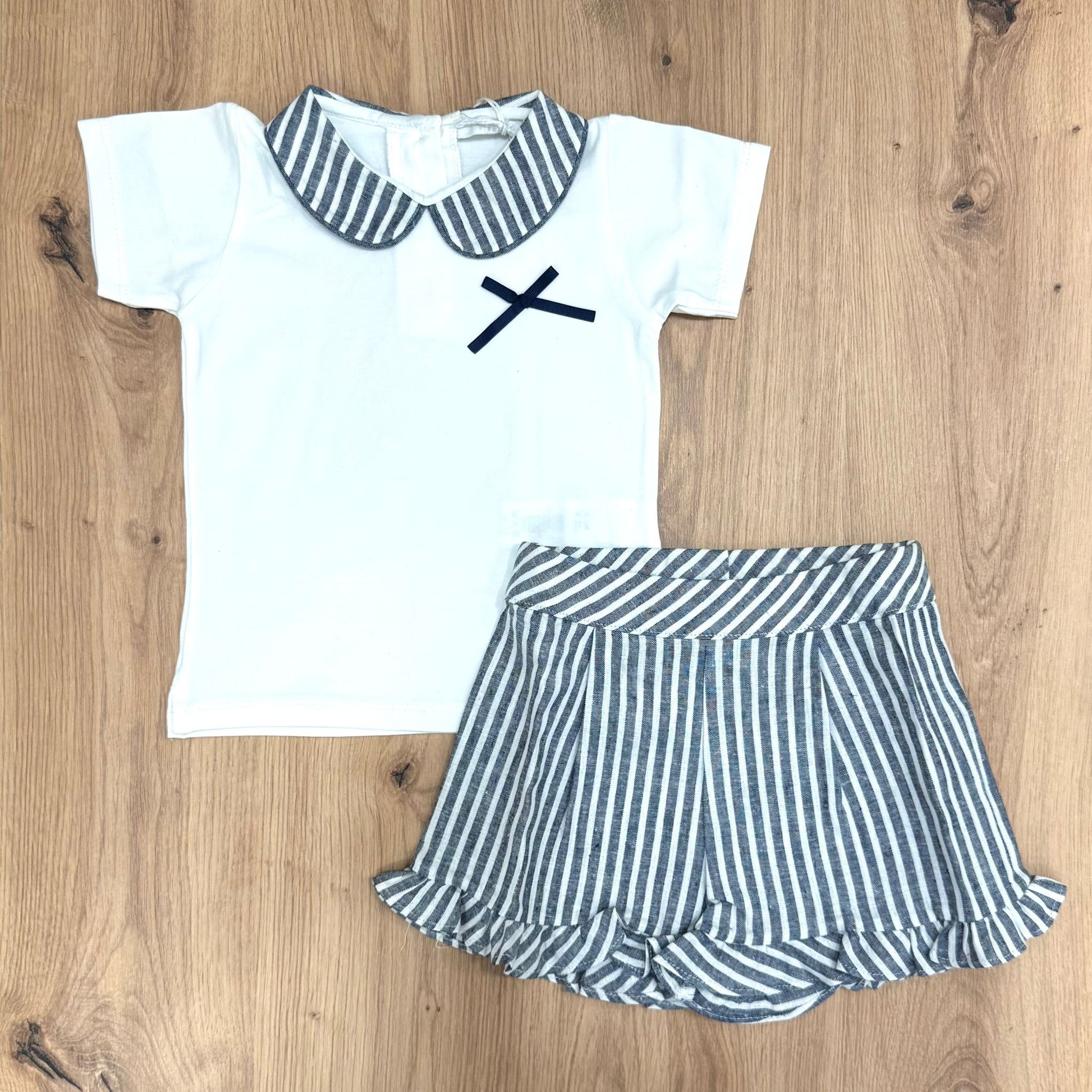 Coccodè Firenze completino in lino - Anima Kids