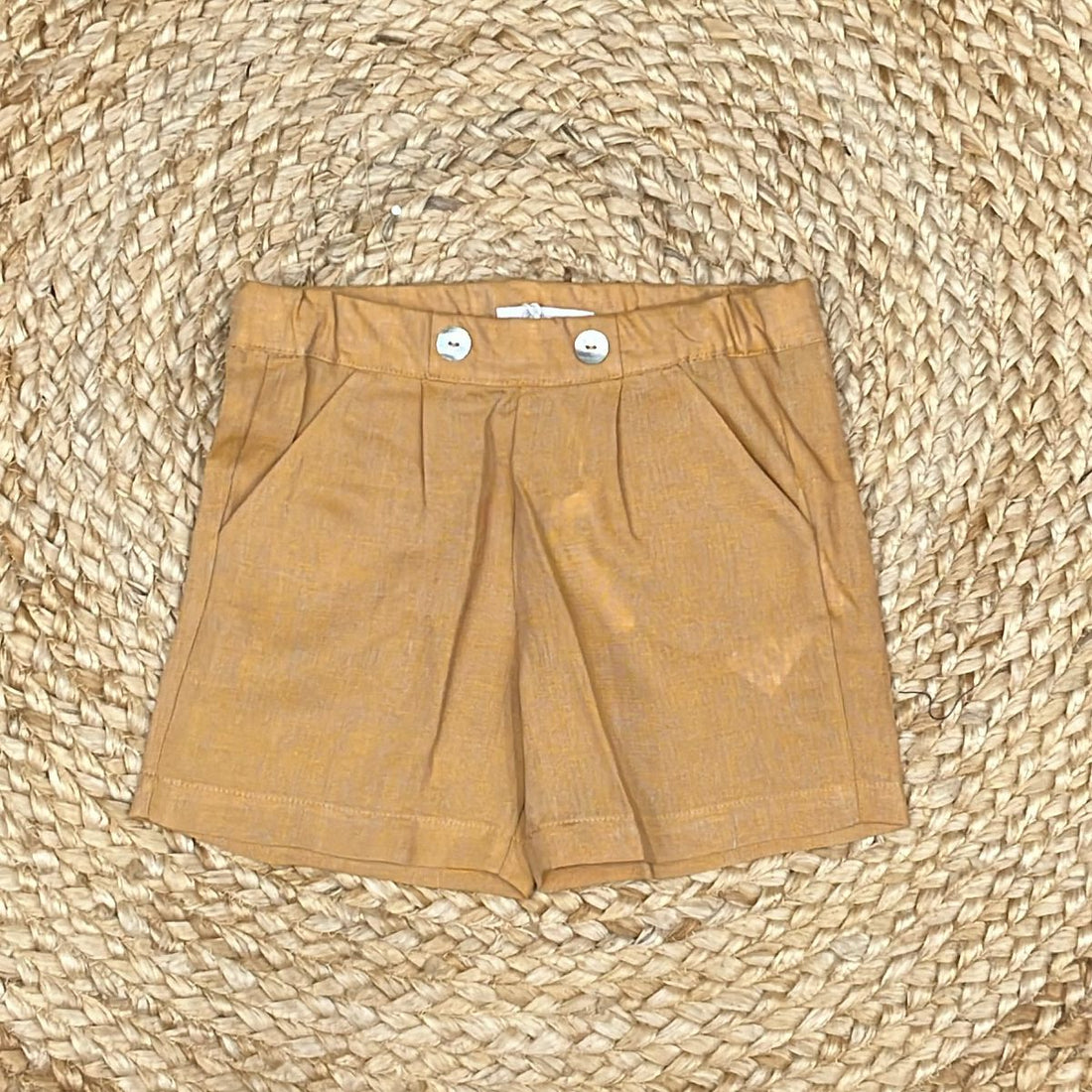 Coccodè Firenze Pantaloncino Misto Lino - Anima Kids