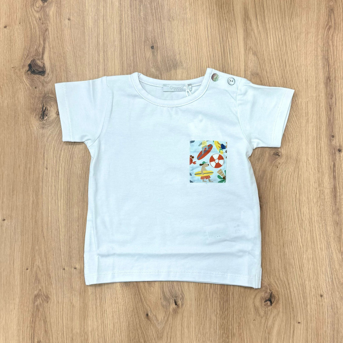 Coccodè Firenze t-shirt con taschino - Anima Kids