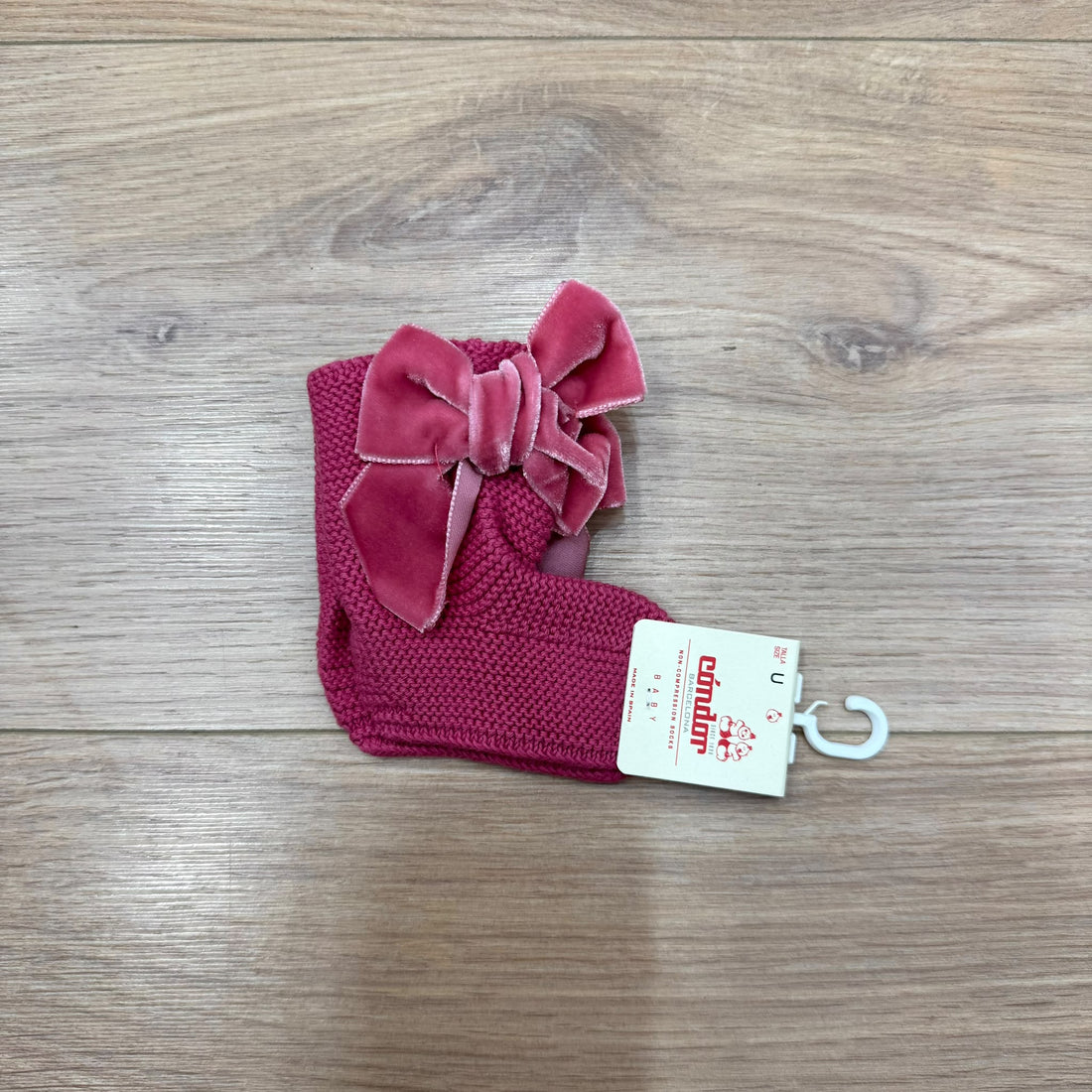 Condor babbucce con fiocco in velluto - Anima Kids