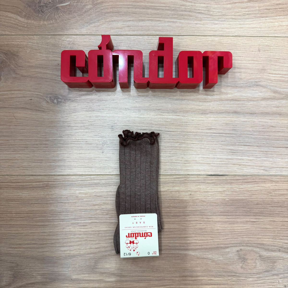 Condor calzini a coste con rouches - Anima Kids