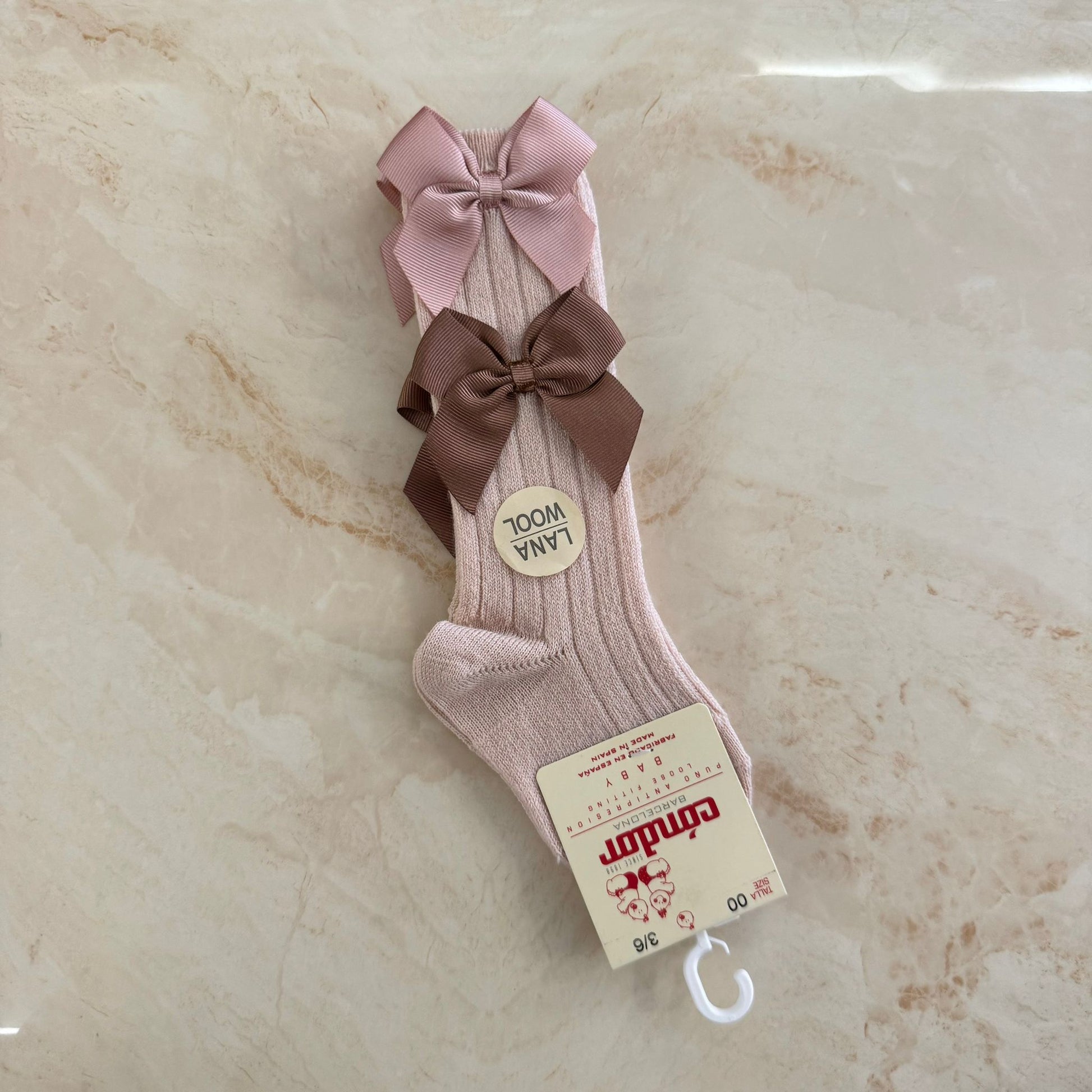 Condor Calzini alti con doppio fiocco - Anima Kids