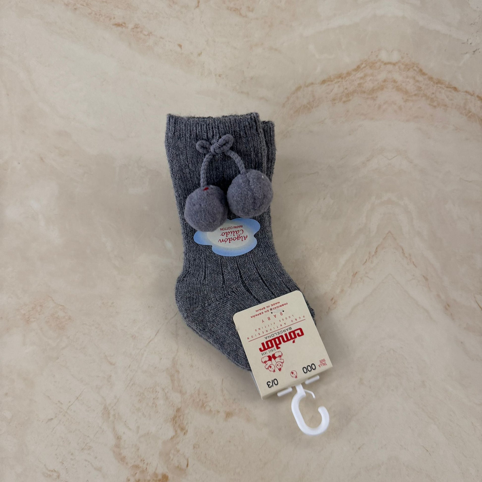 Condor Calzini alti con Pom pon - Anima Kids