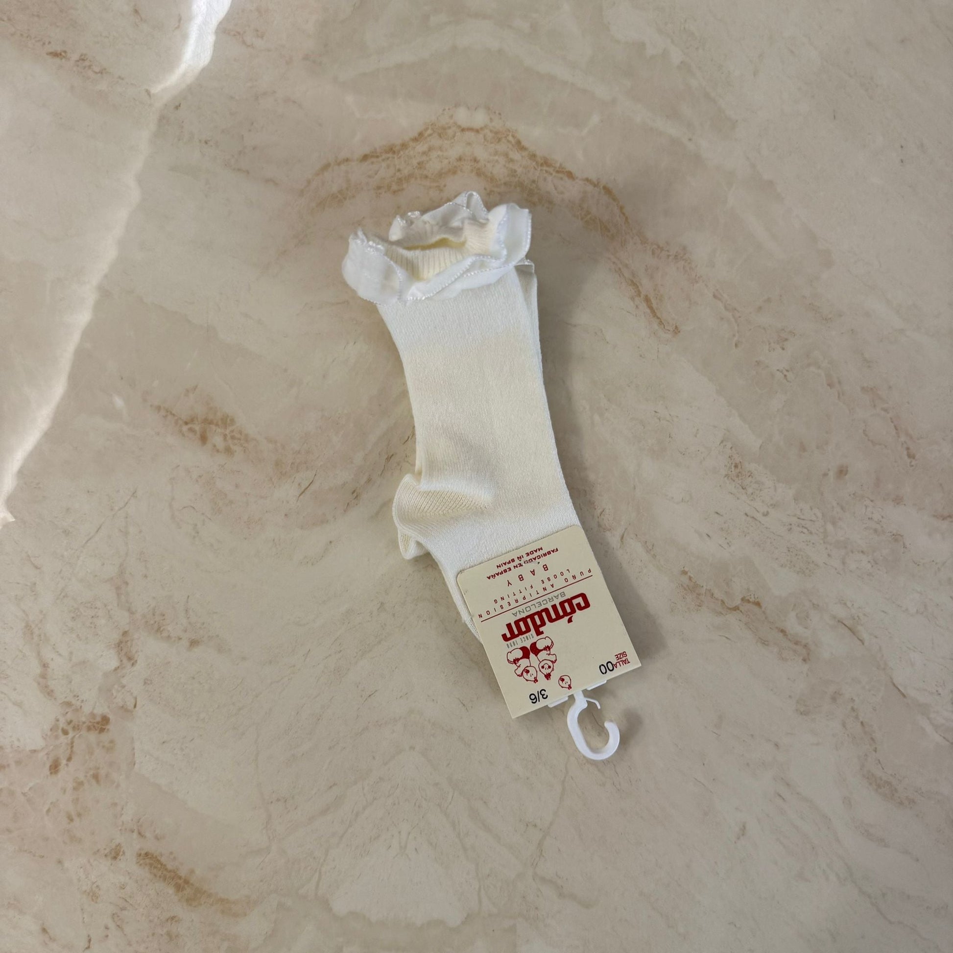 Condor Calzini alti con rouches in velluto - Anima Kids