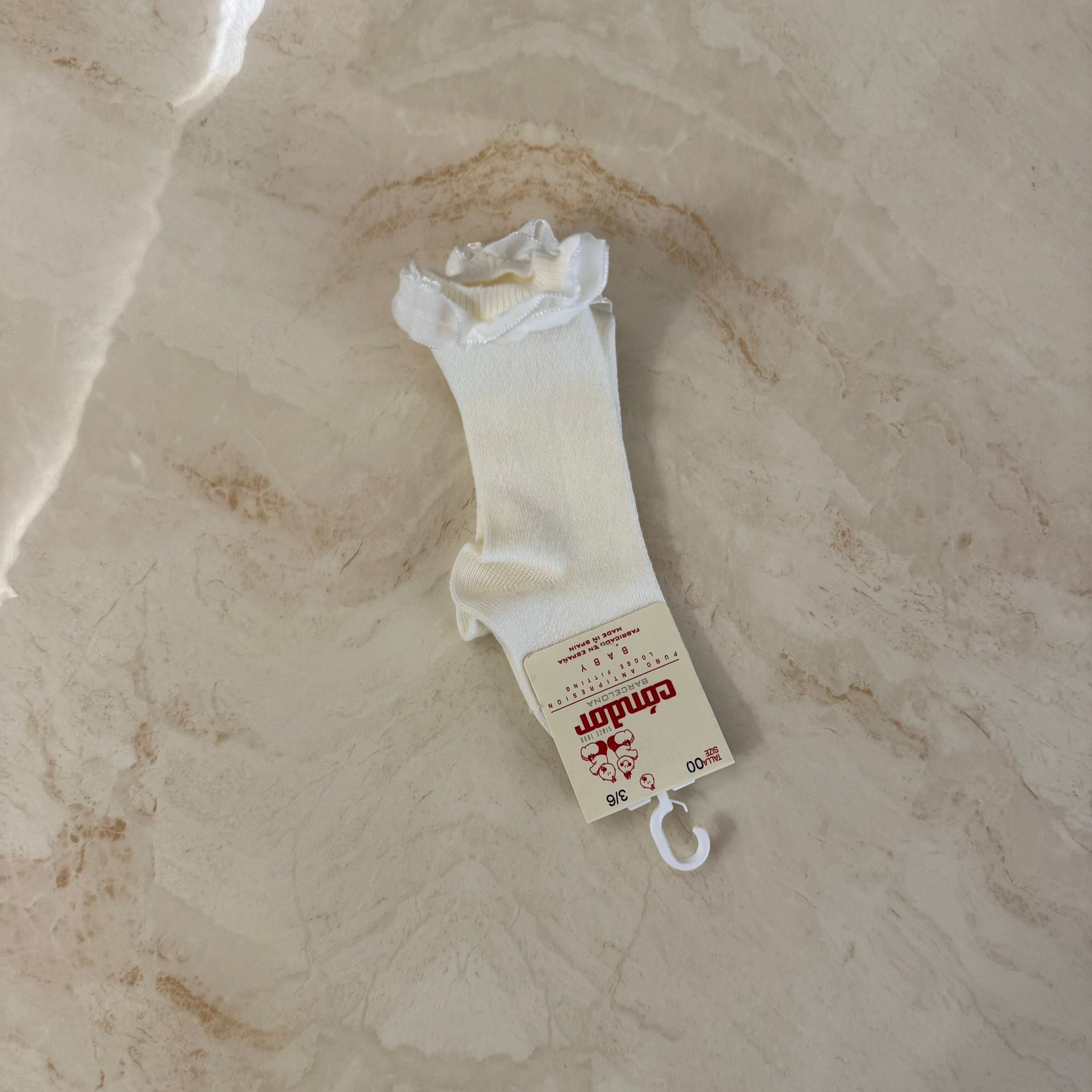 Condor Calzini alti con rouches in velluto - Anima Kids