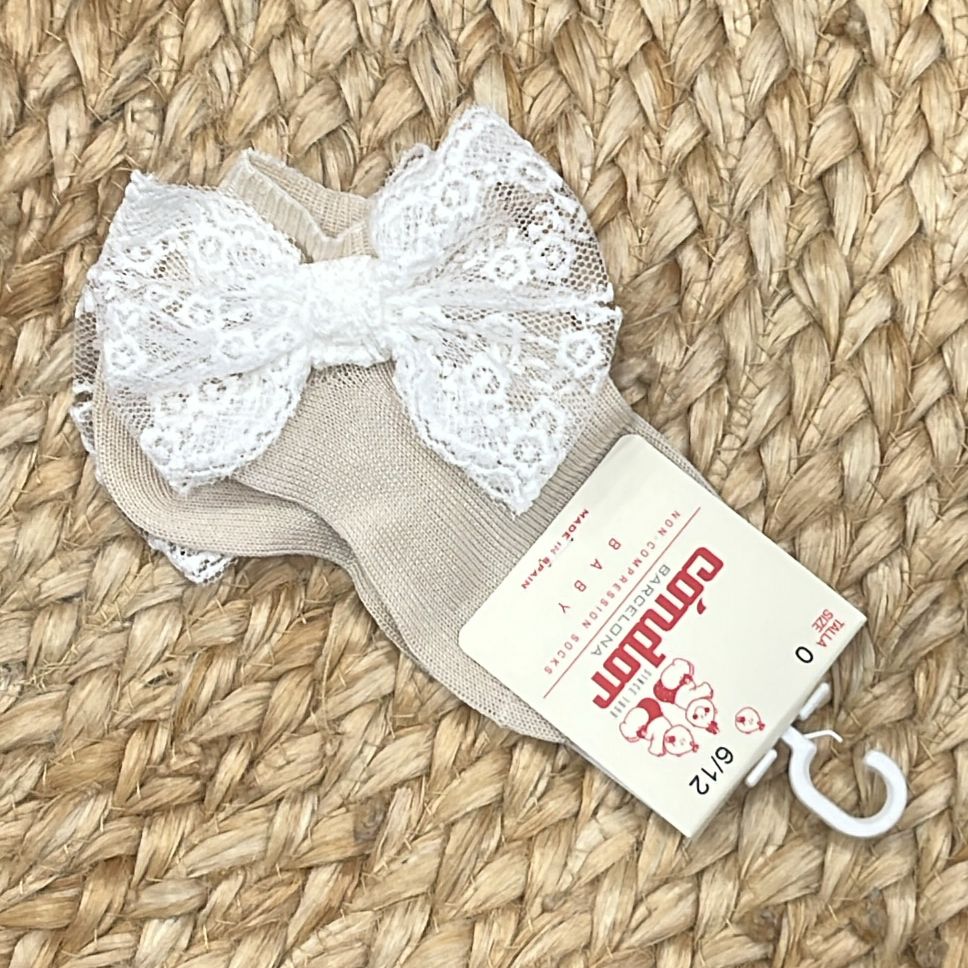 Condor Calzini corti Fiocco Macramè - Anima Kids