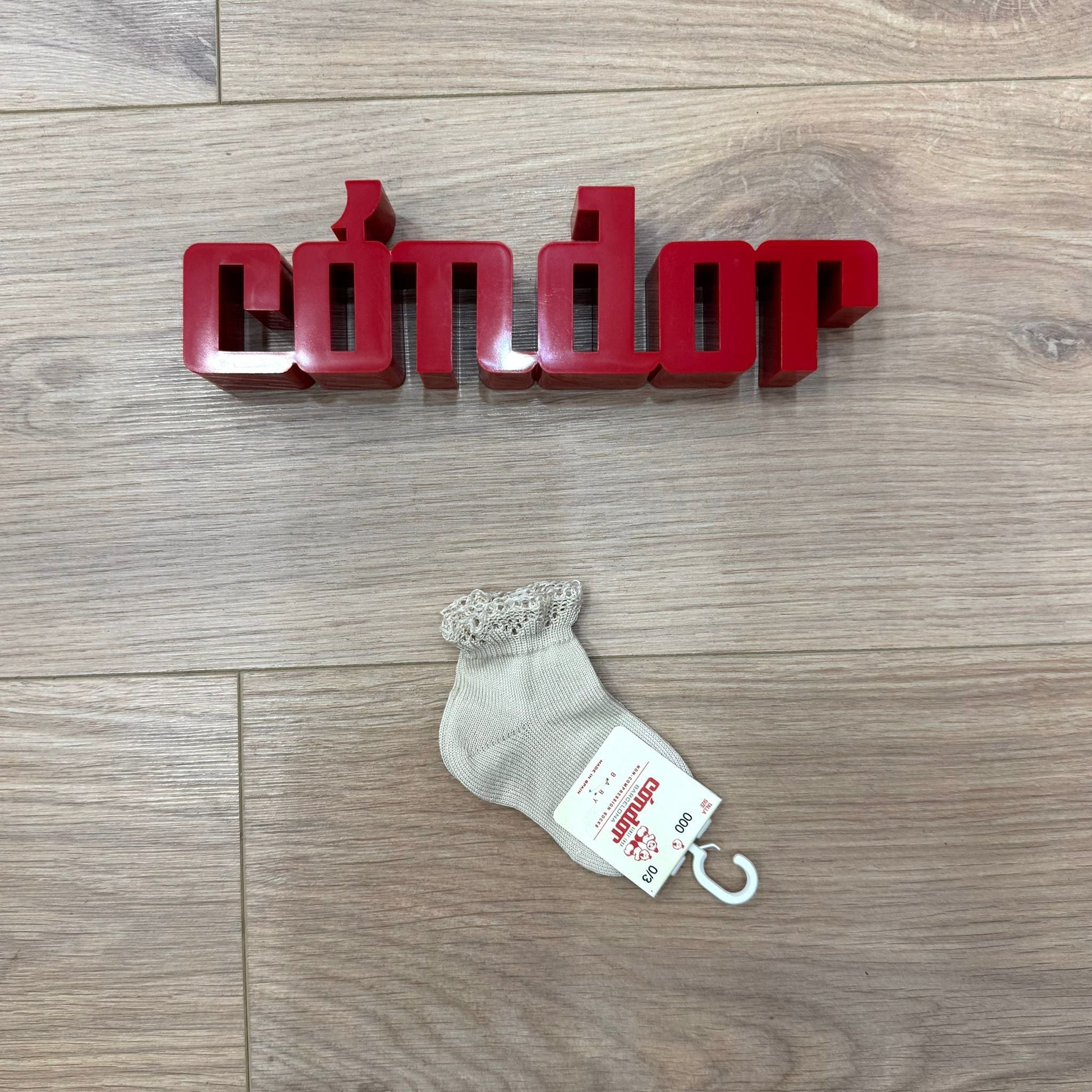 Condor calzino basso con ricamo - Anima Kids