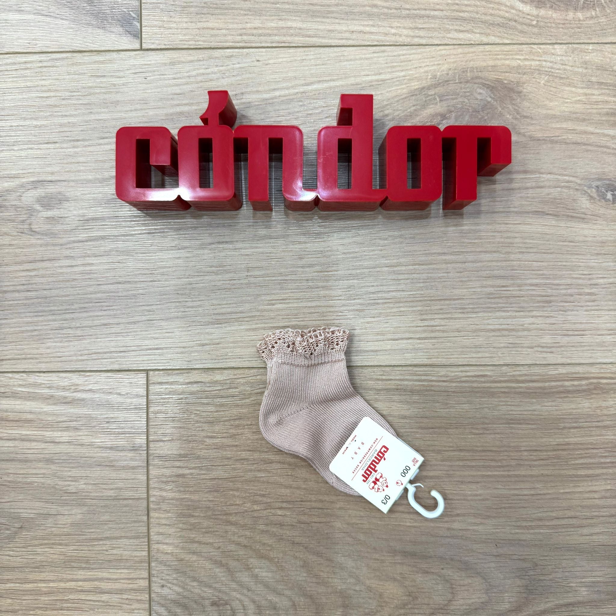 Condor calzino basso con ricamo - Anima Kids