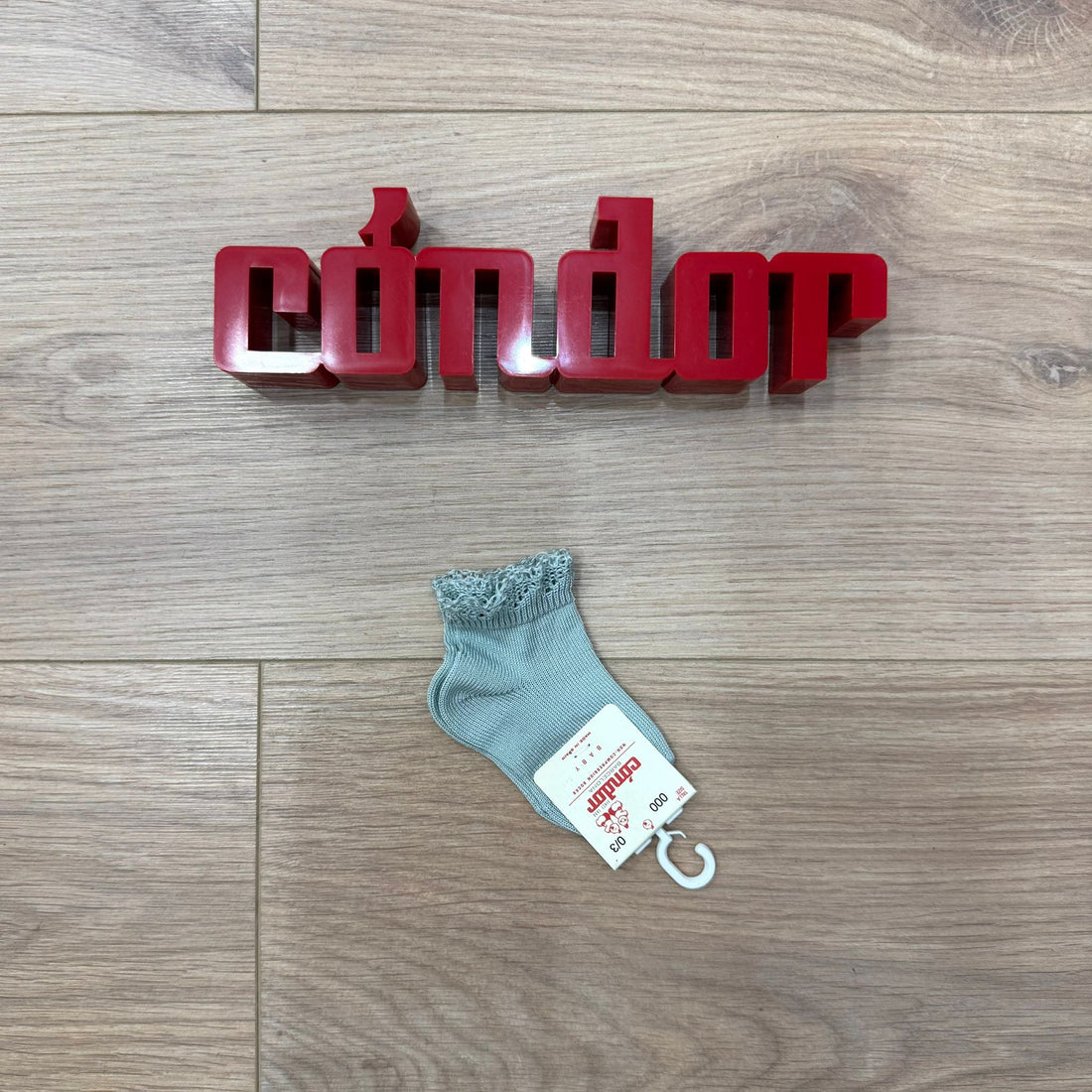 Condor calzino basso con ricamo - Anima Kids