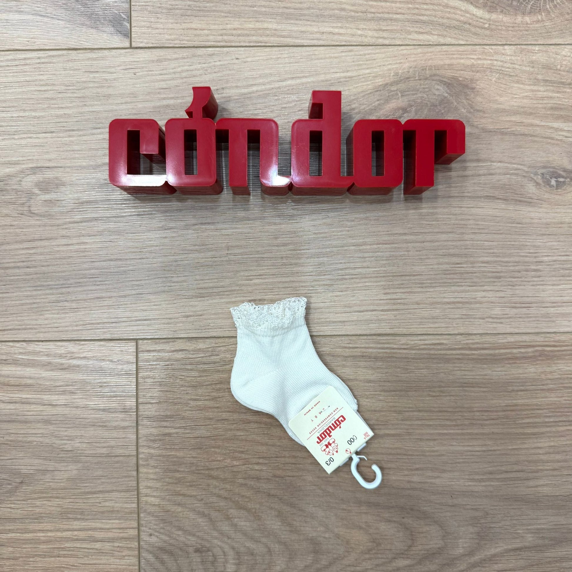 Condor calzino basso con ricamo - Anima Kids