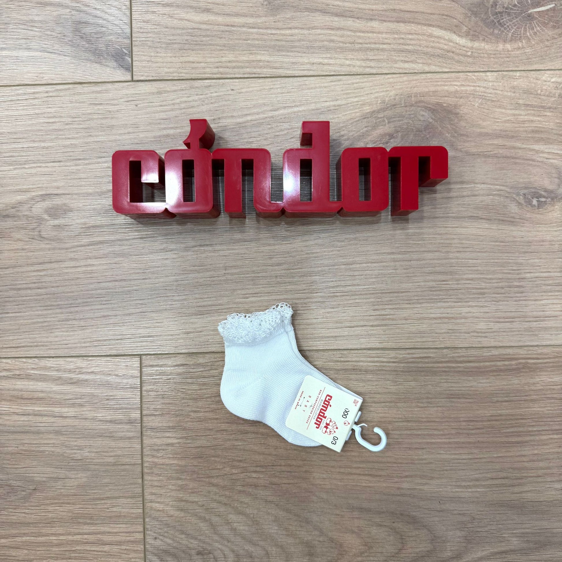 Condor calzino basso con ricamo - Anima Kids