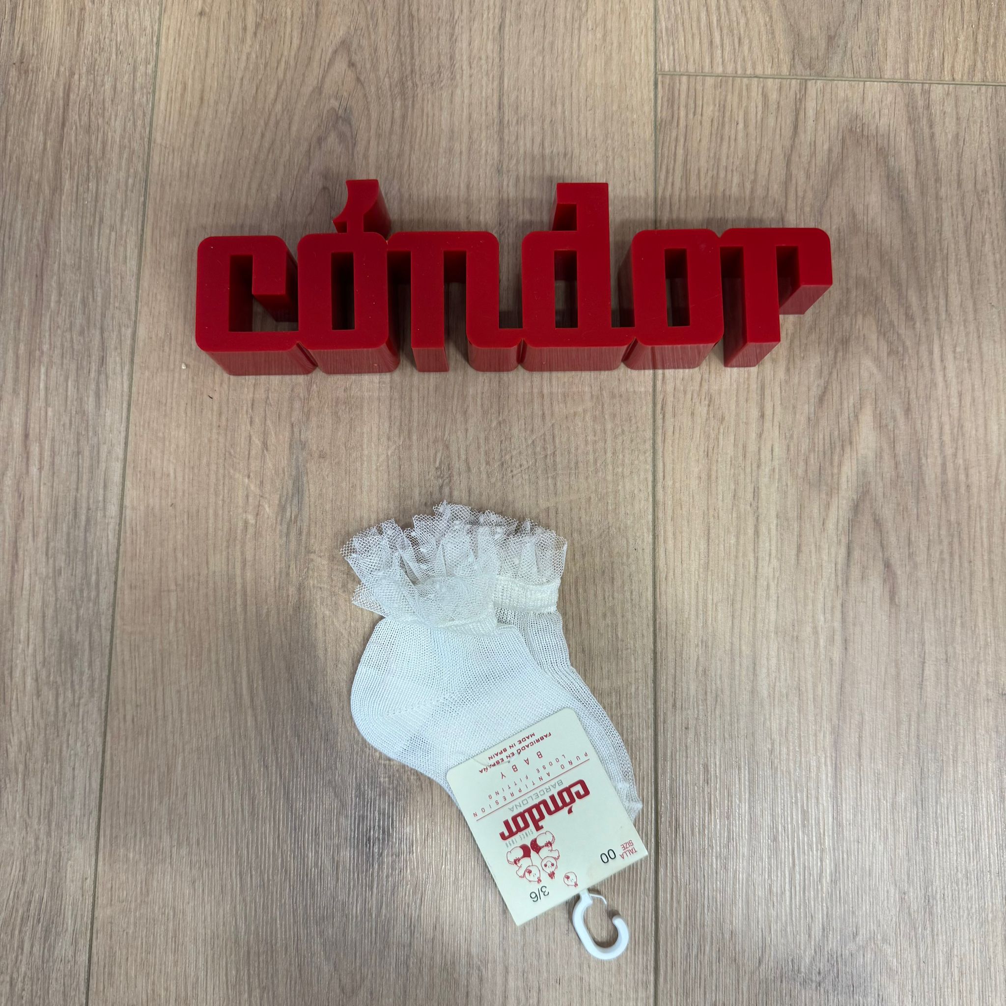 Condor calzino basso in filo con rouches - Anima Kids