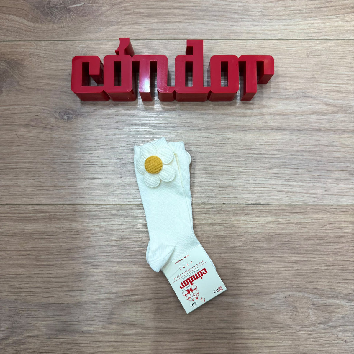 Condor calzino con fiore - Anima Kids