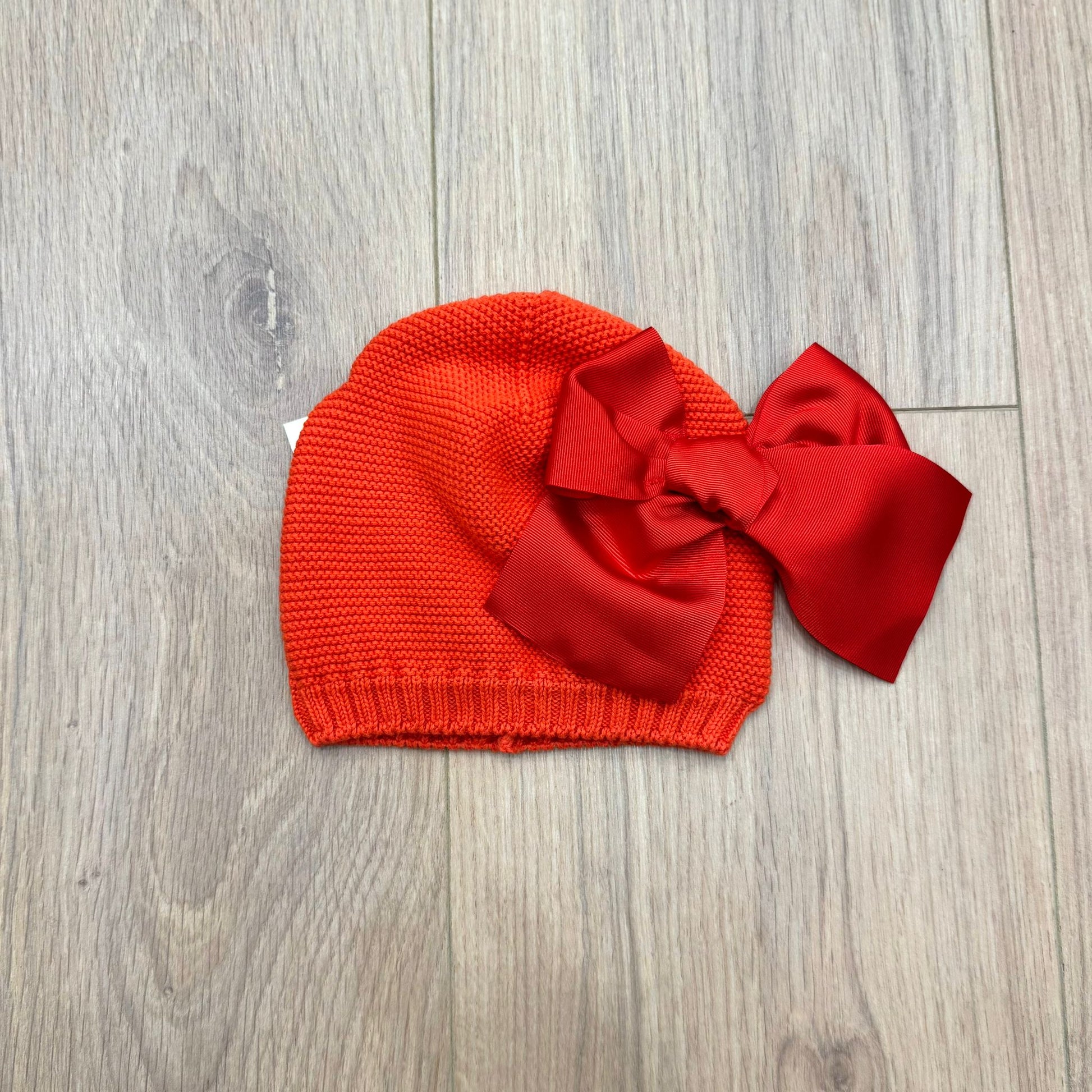 Condor cappellino con fiocco in gros grain - Anima Kids