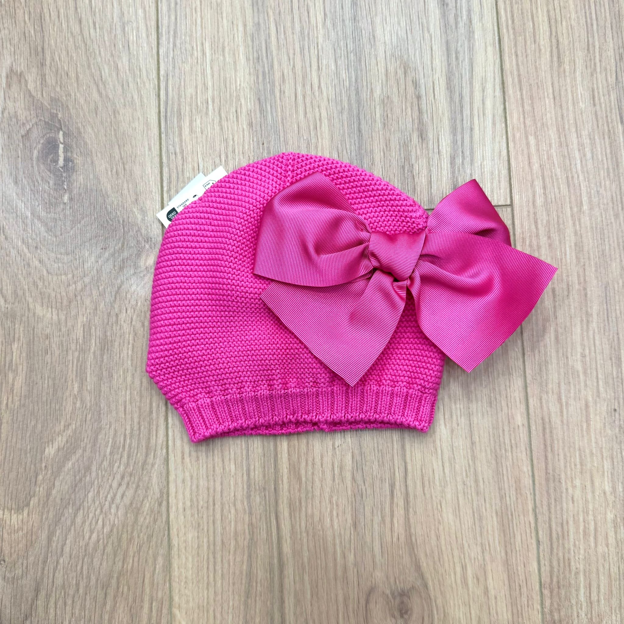 Condor cappellino con fiocco in gros grain - Anima Kids