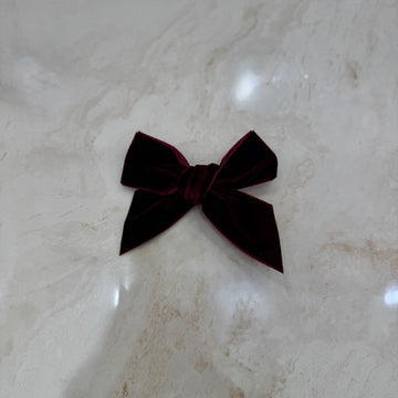 Condor Clip con fiocco in Velluto - Anima Kids