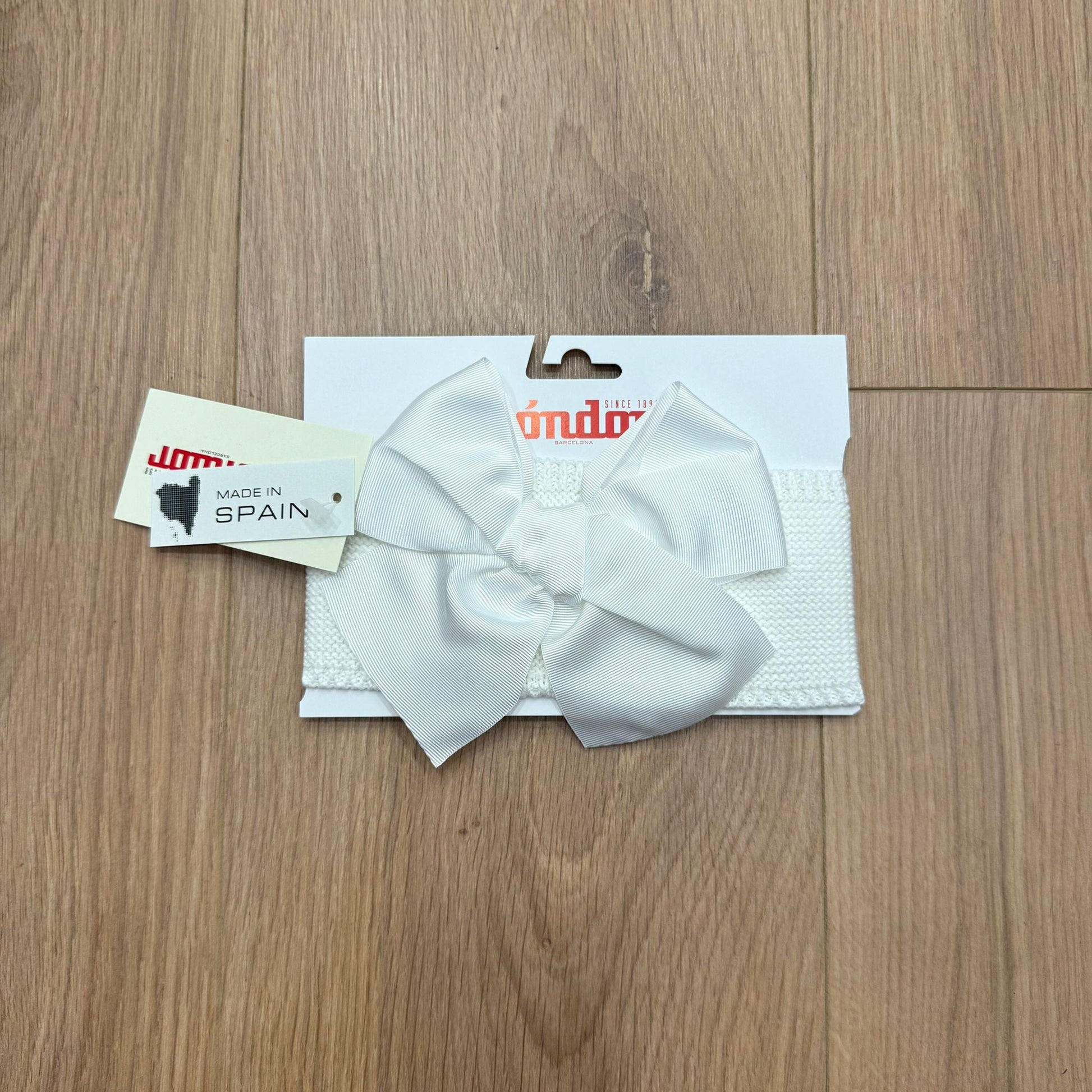 Condor fascia con fiocco gros grain - Anima Kids