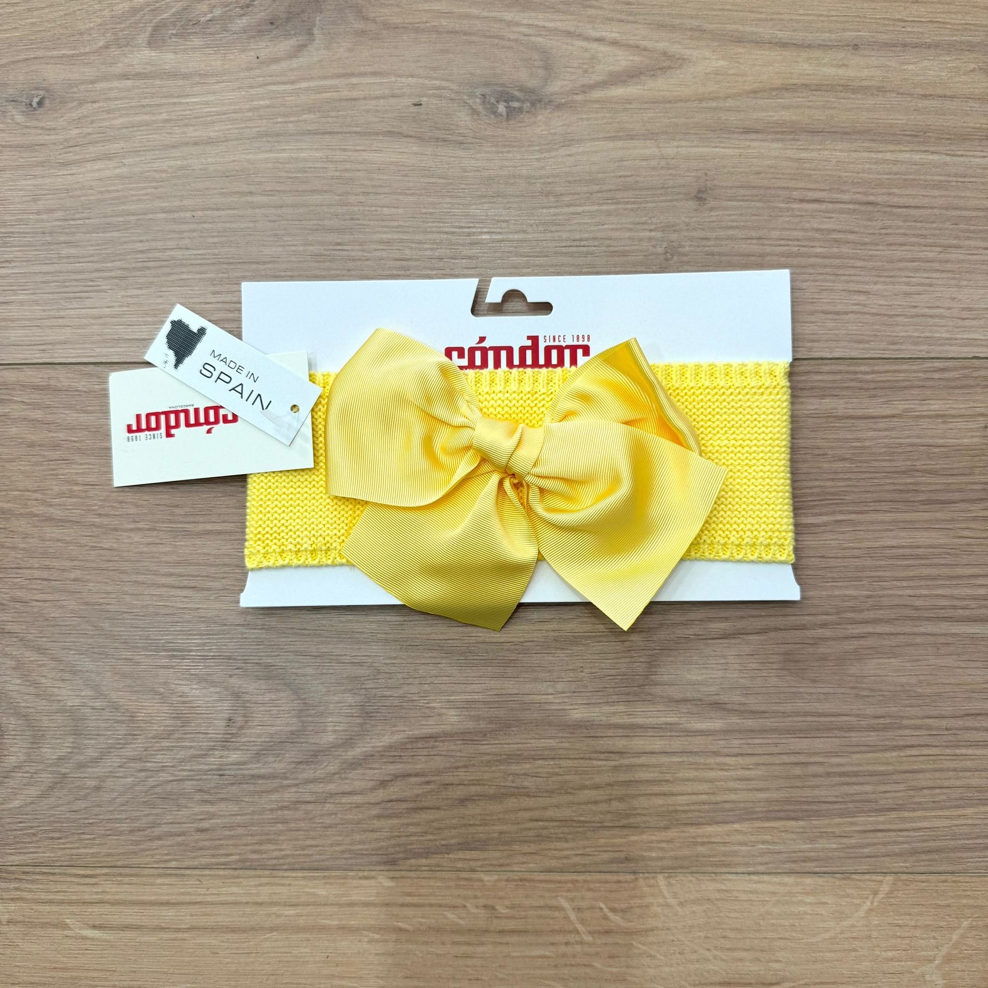 Condor fascia con fiocco gros grain - Anima Kids