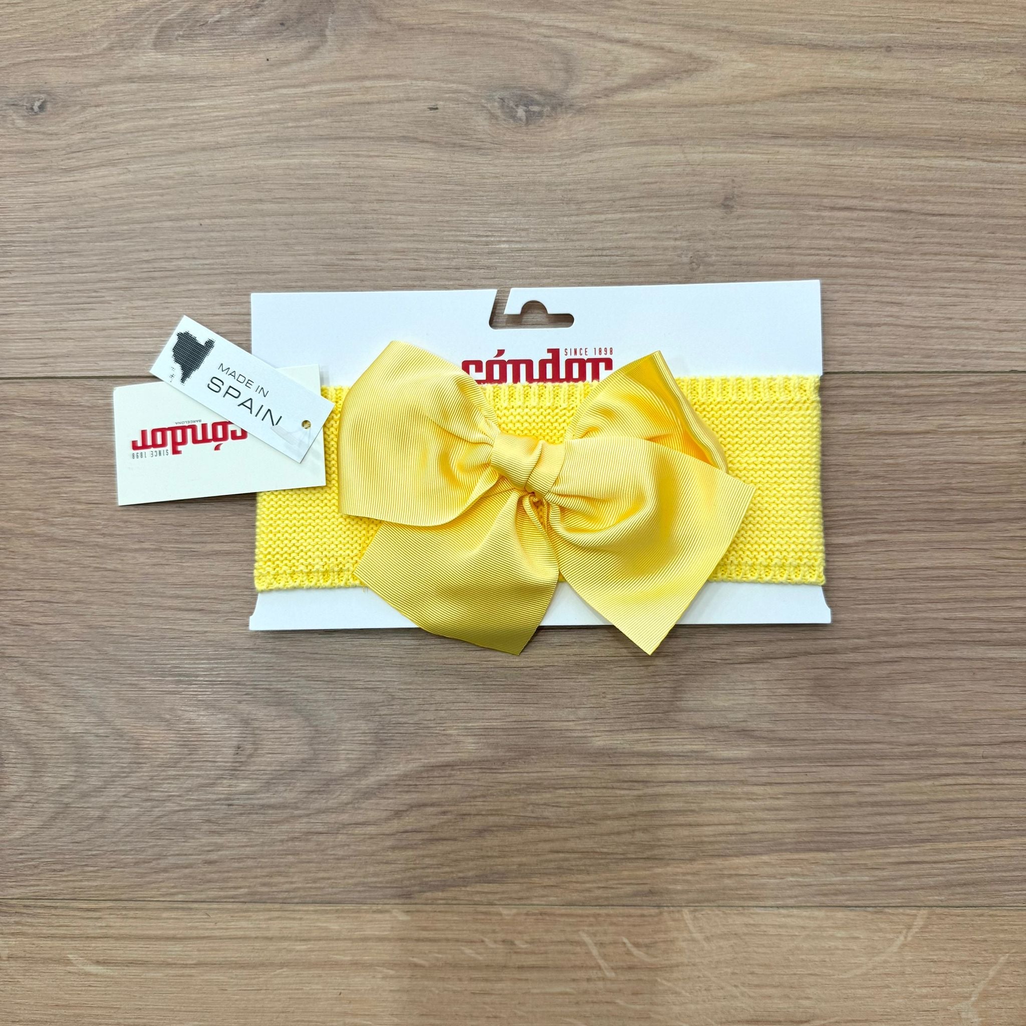 Condor fascia con fiocco gros grain - Anima Kids