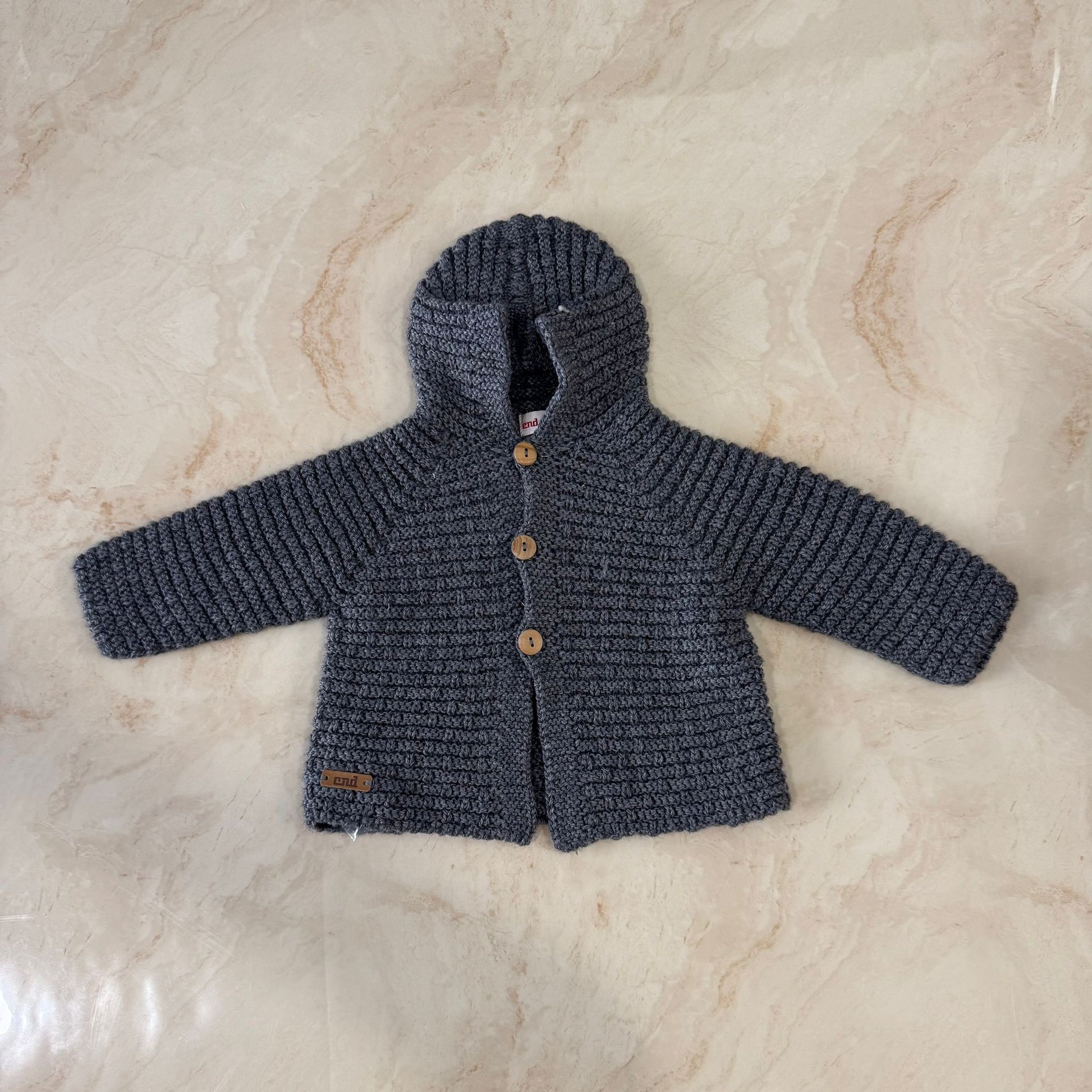 Condor Maxi cardigan in Misto lana - Anima Kids