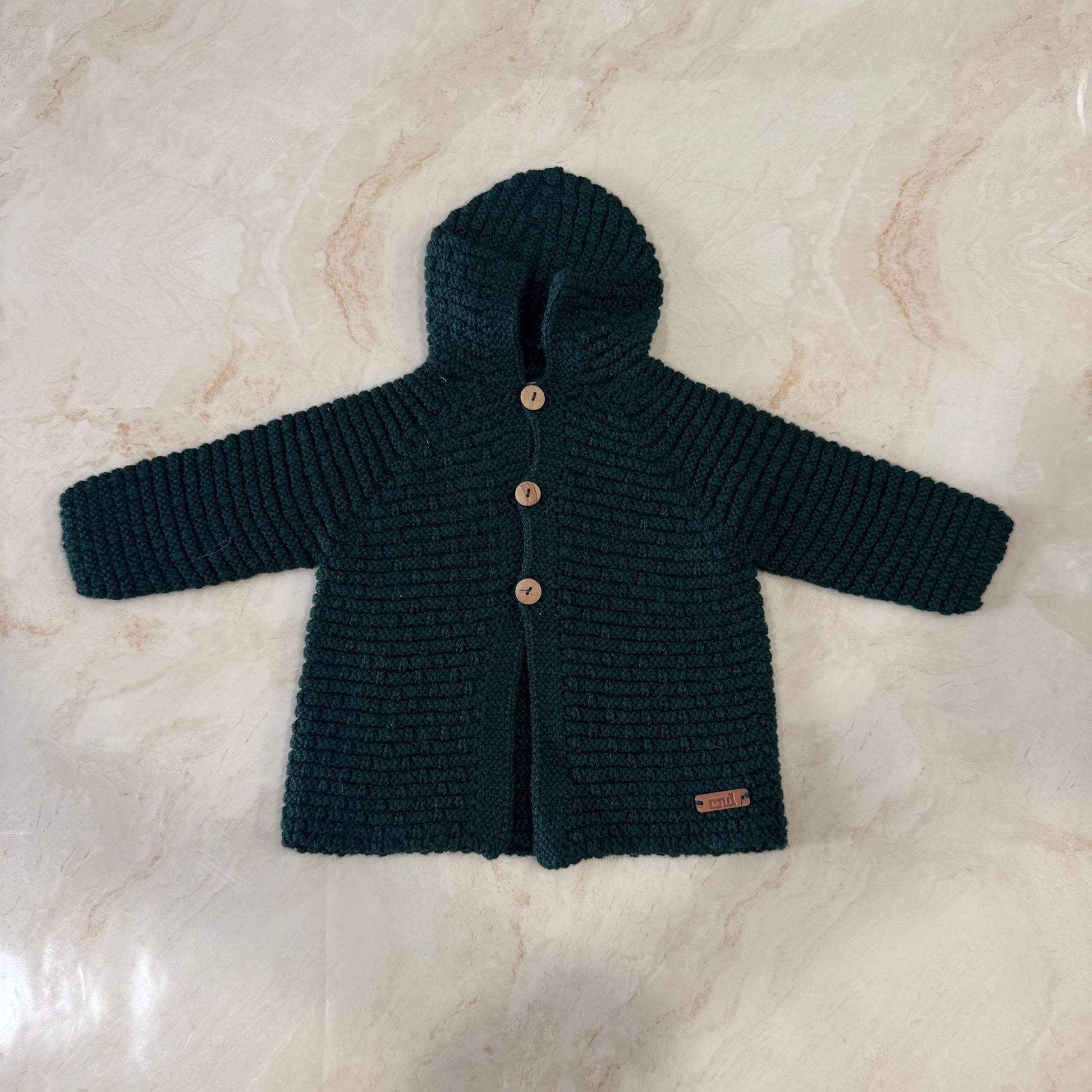Condor Maxi cardigan in Misto lana - Anima Kids