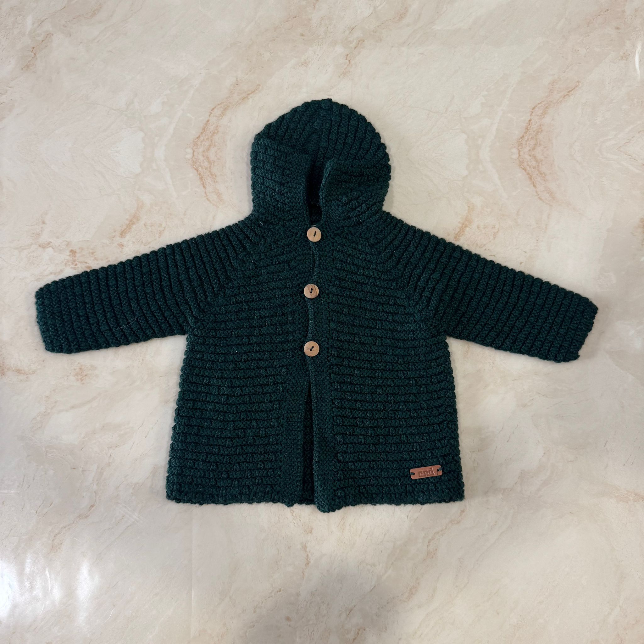 Condor Maxi cardigan in Misto lana - Anima Kids