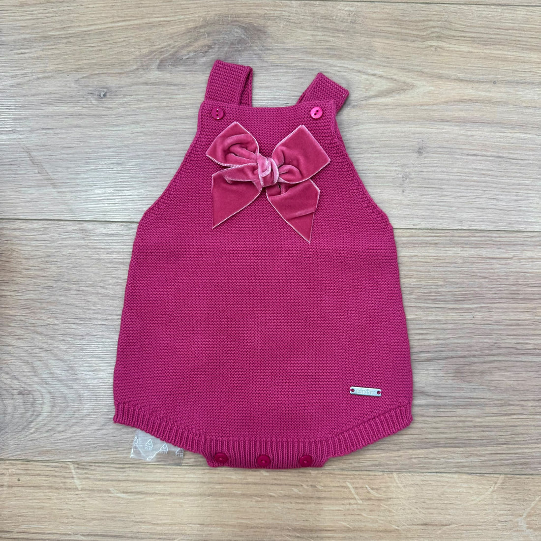 Condor pagliaccetto con fiocco in velluto - Anima Kids