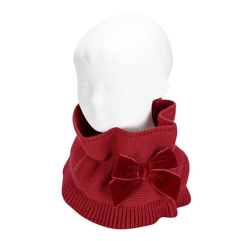 Condor Scaldacollo Fiocco in velluto - Anima Kids