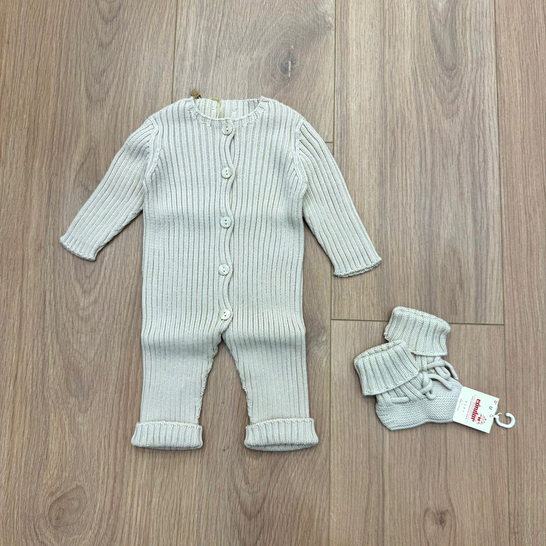 Condor tutina con scarpine a coste - Anima Kids