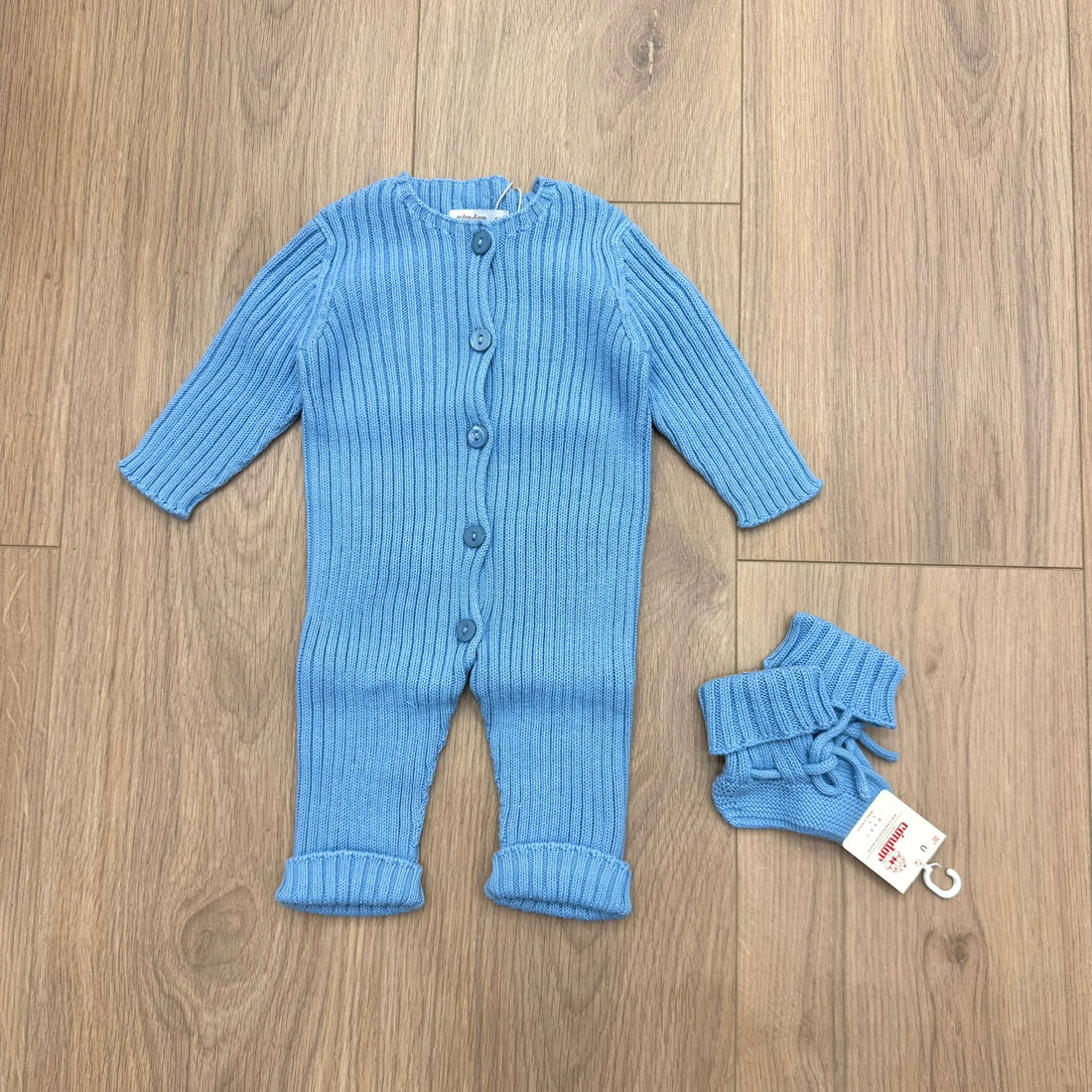 Condor tutina con scarpine a coste - Anima Kids